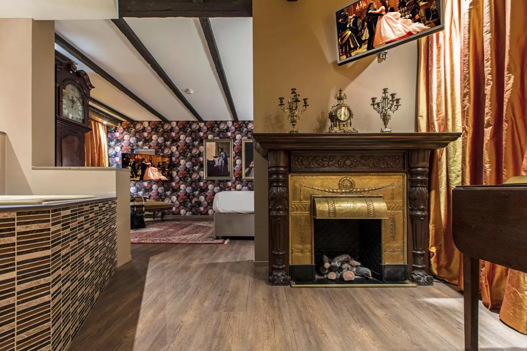 Living room in Hotel Mitland