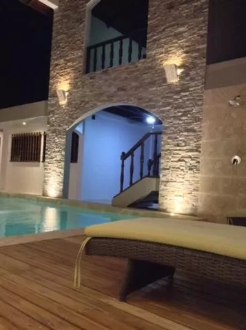 Property building, Swimming Pool in Hotel Flor De Sarta
