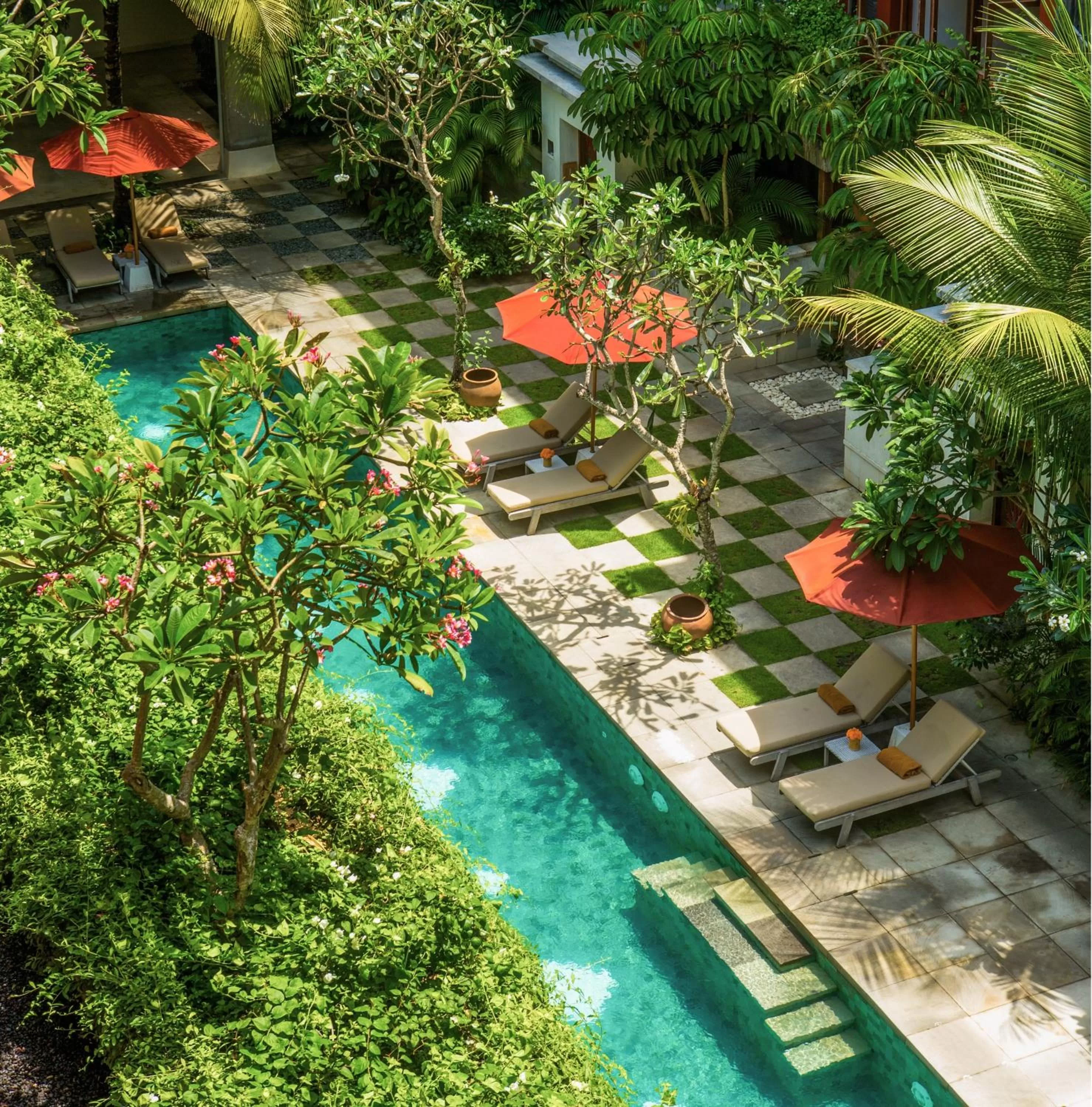 Pool view in Amnaya Resort Kuta