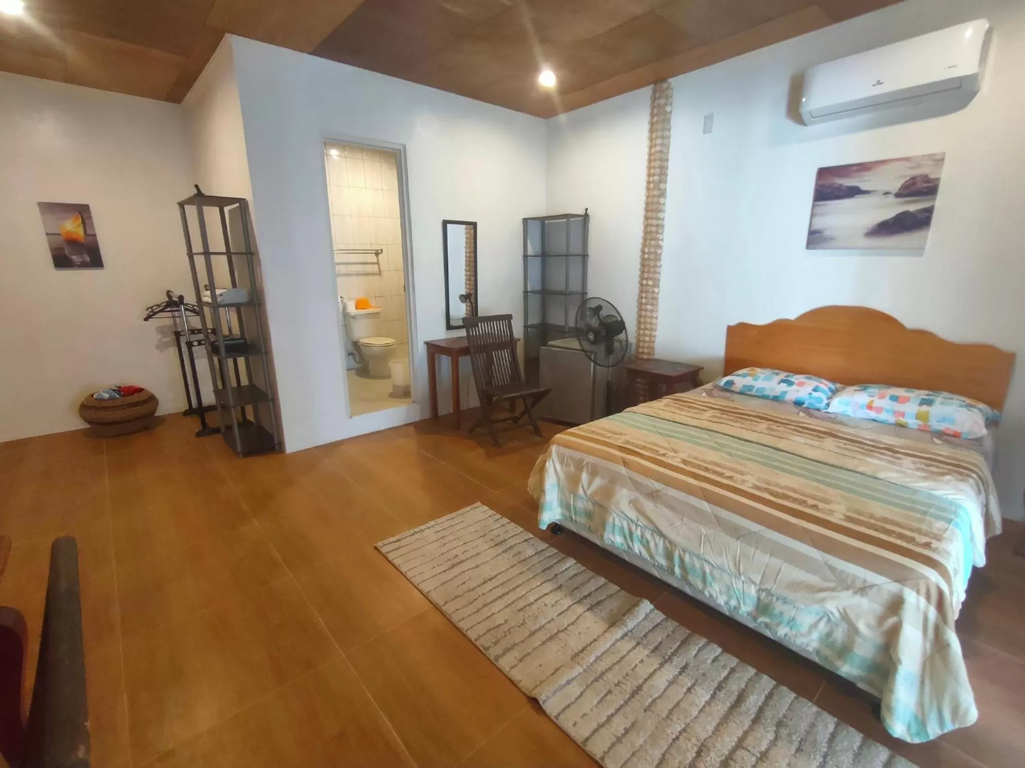 Bed in Moalboal T Breeze Coastal Resort