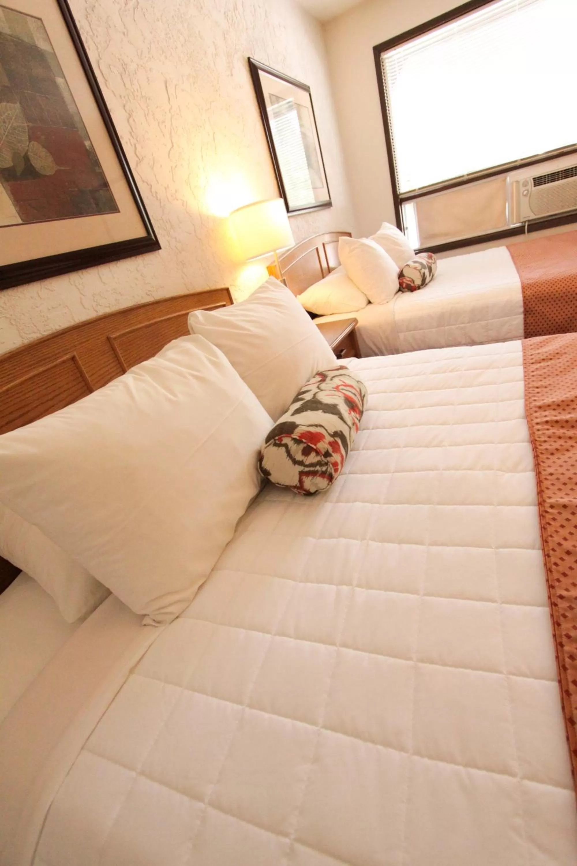 Bed in Crystal Springs Lodge