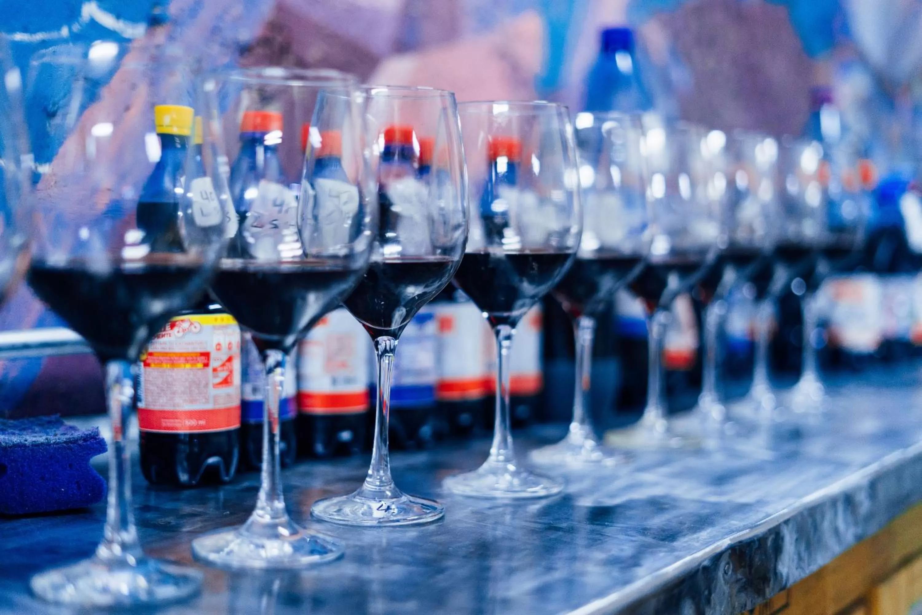 Alcoholic drinks, Drinks in Hotel Winebox Valparaiso