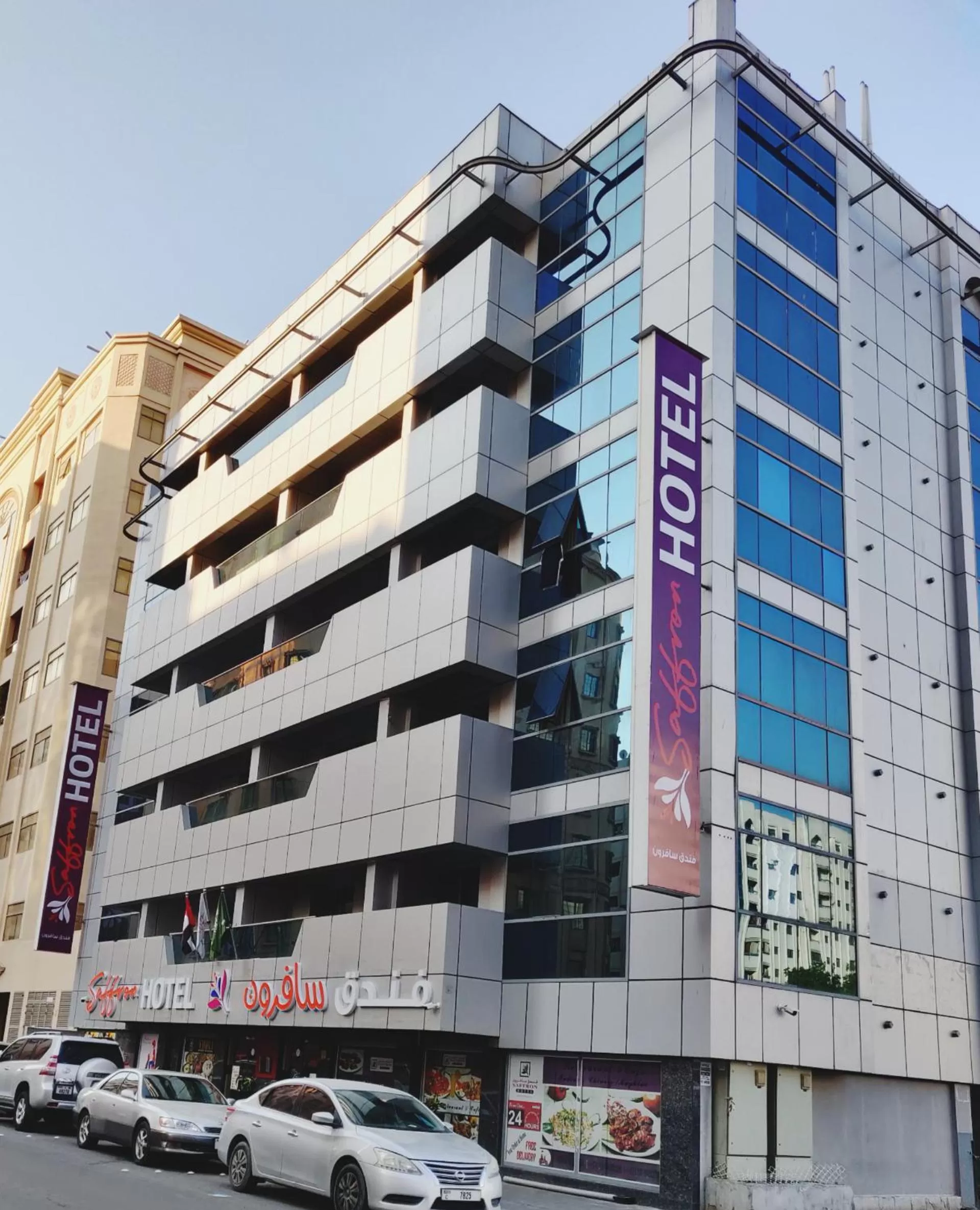 Property building in Saffron Hotel