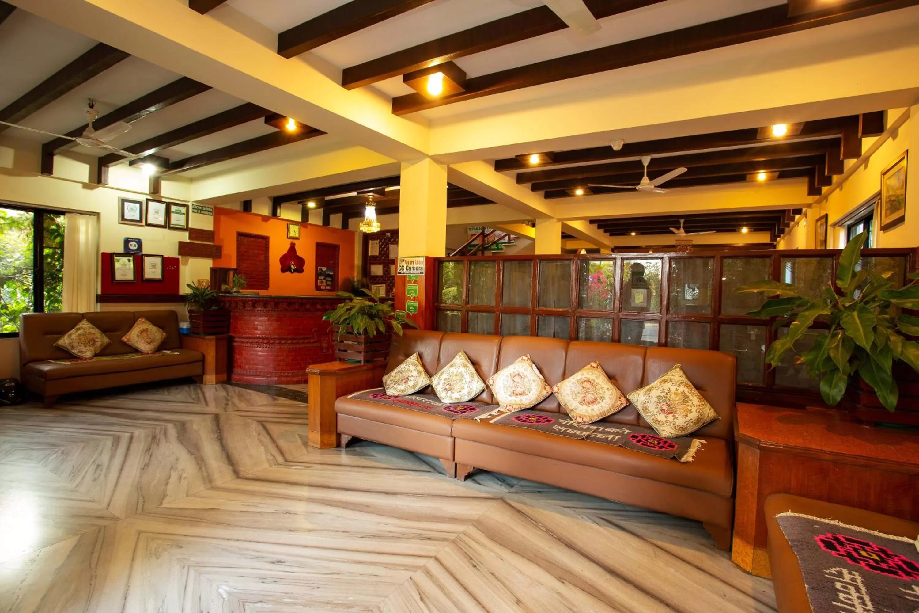 Lobby or reception in Hotel Orchid