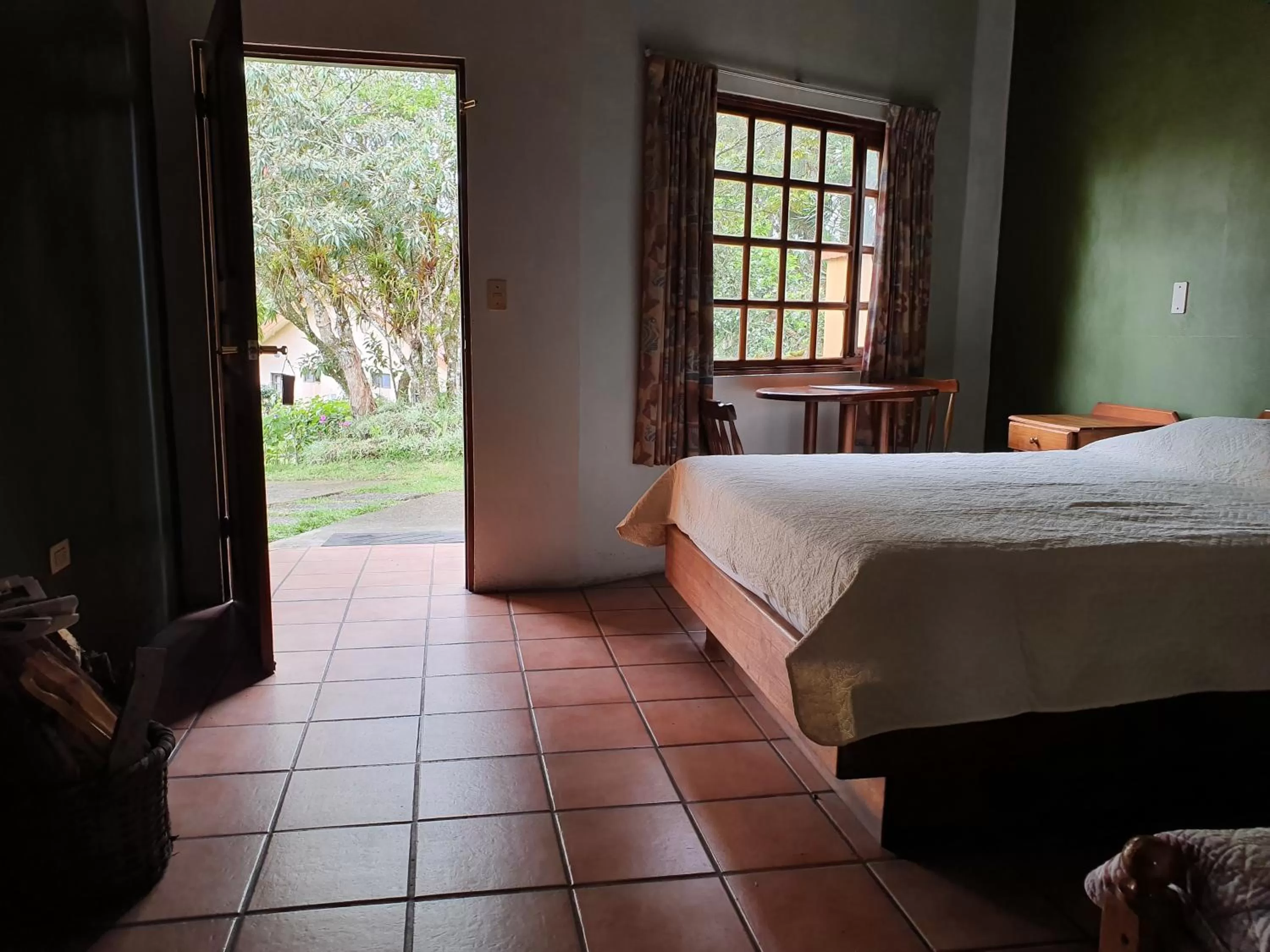 Bed in Hotel Villa Zurqui