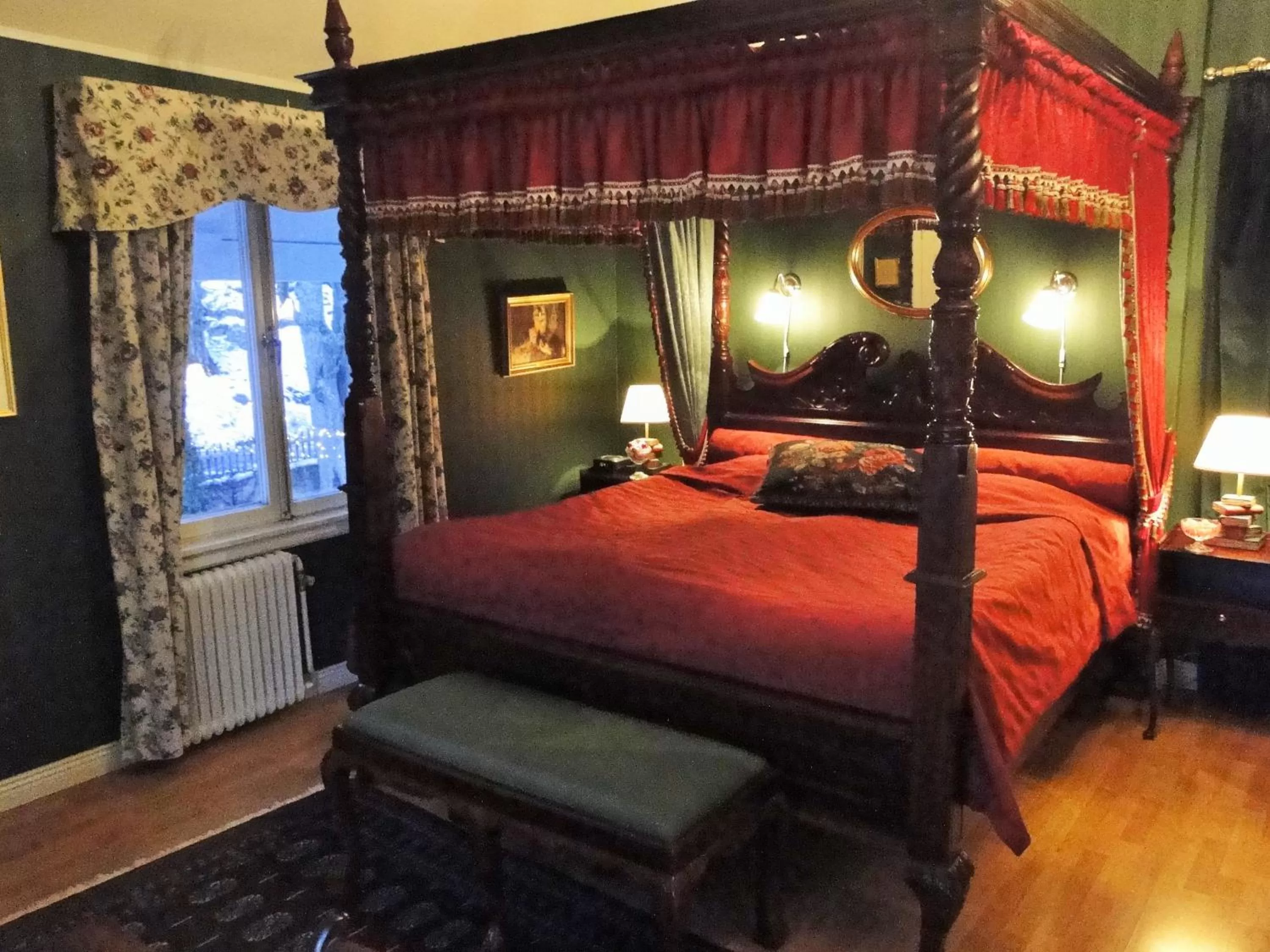 Bed in Hotell Torpa Pensionat - Sweden Hotels