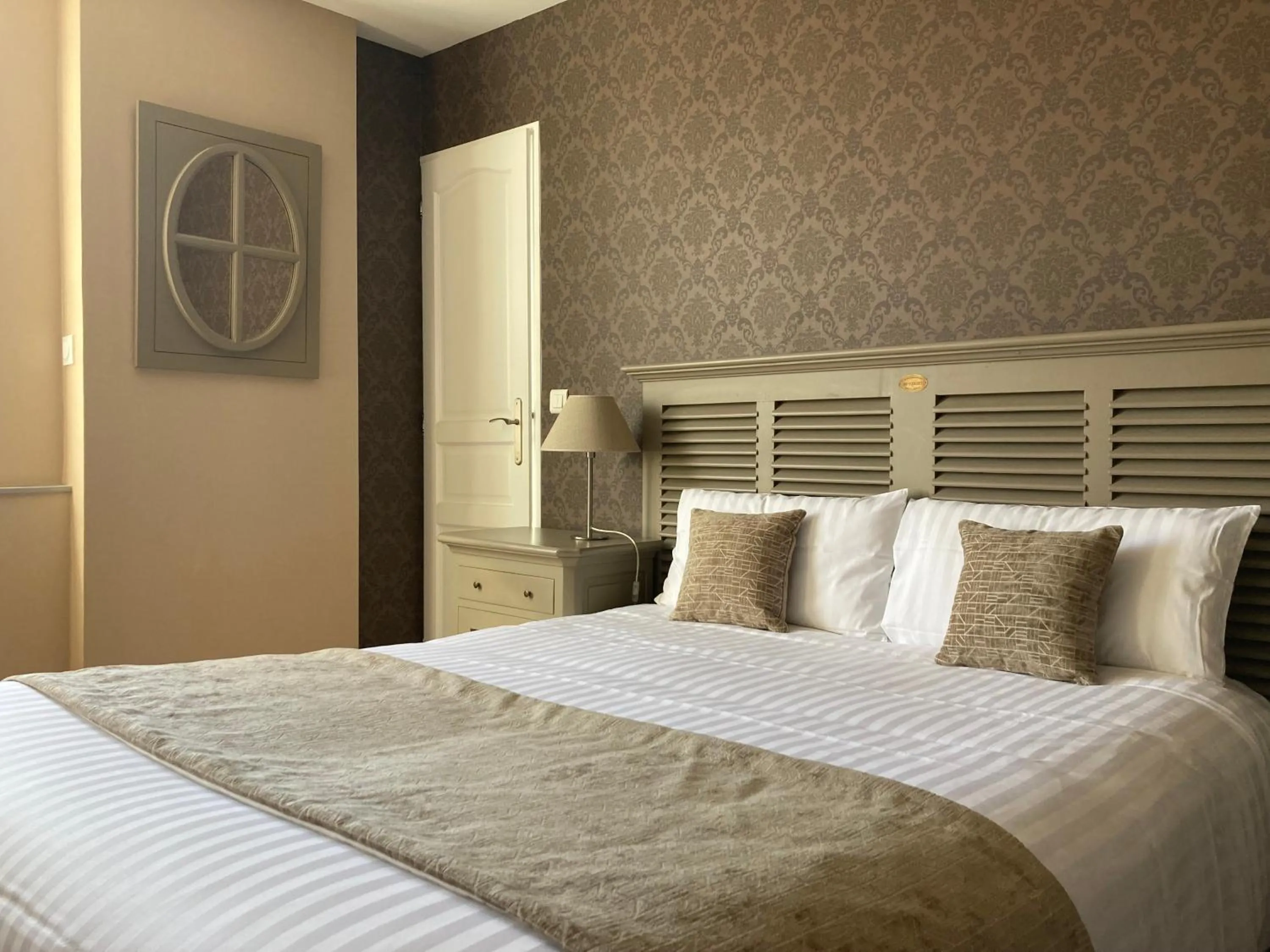 Bed in Hotel Mona Lisa