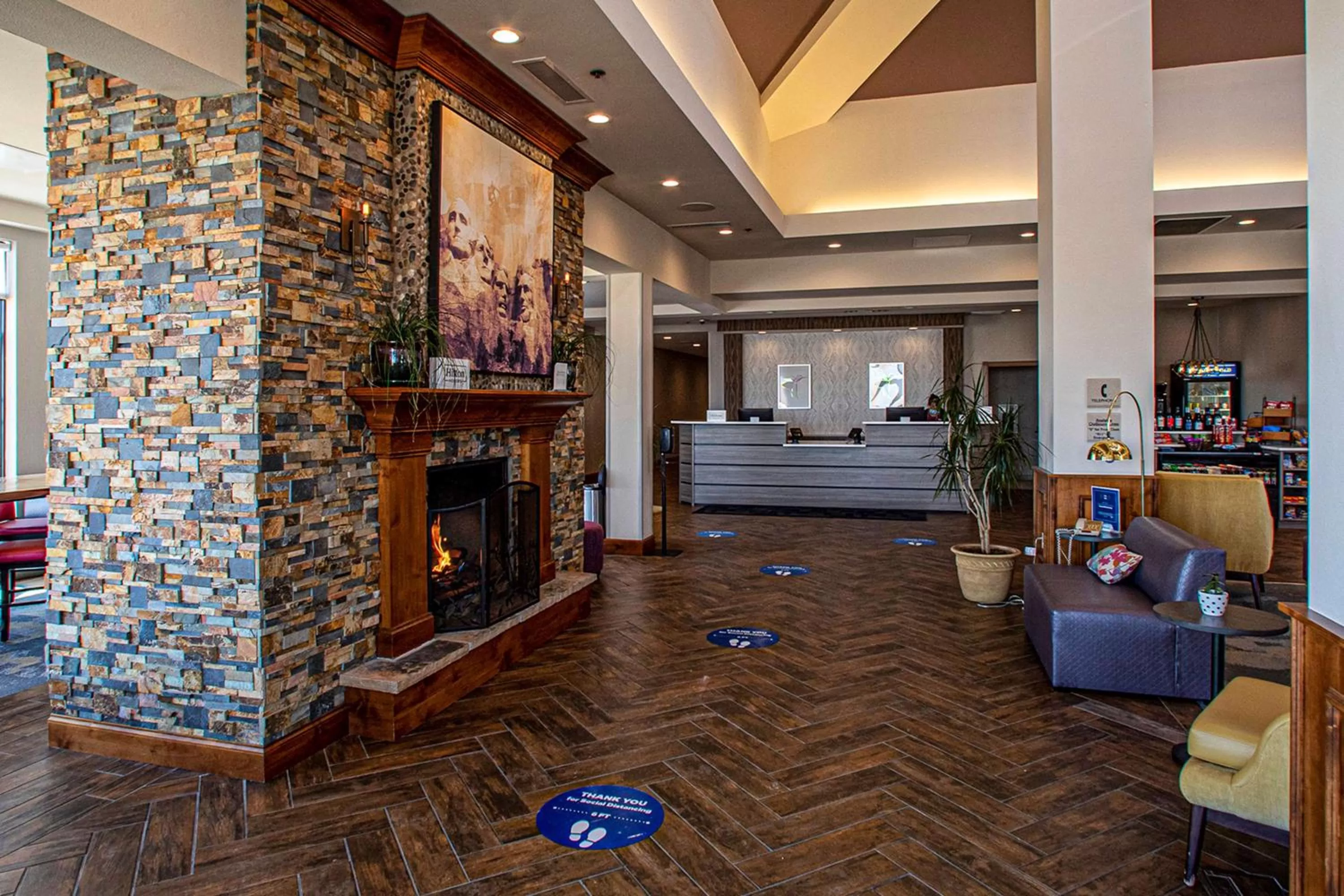 Lobby or reception in Hilton Garden Inn Rapid City