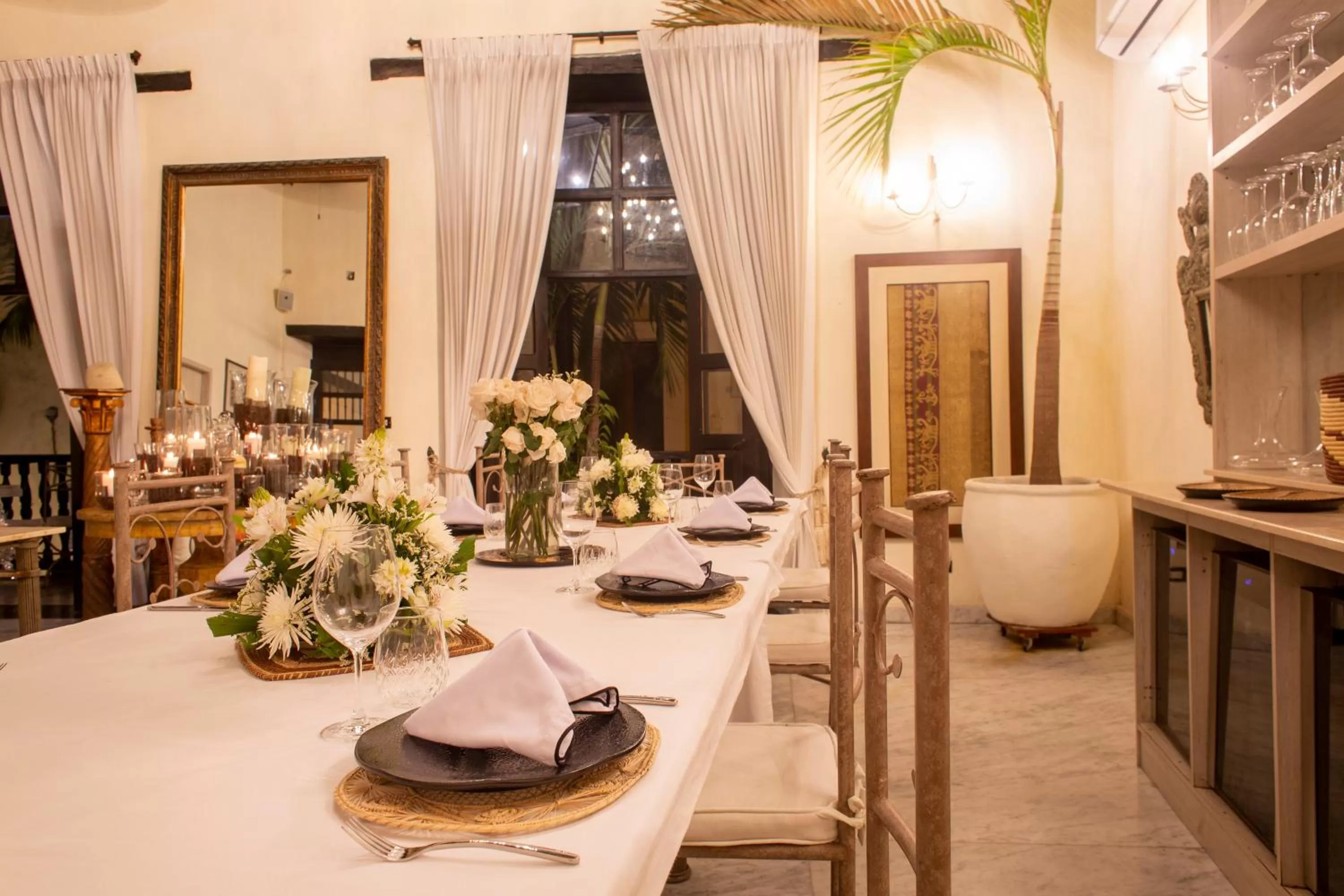 Dining area in Casa de Alba Hotel Boutique