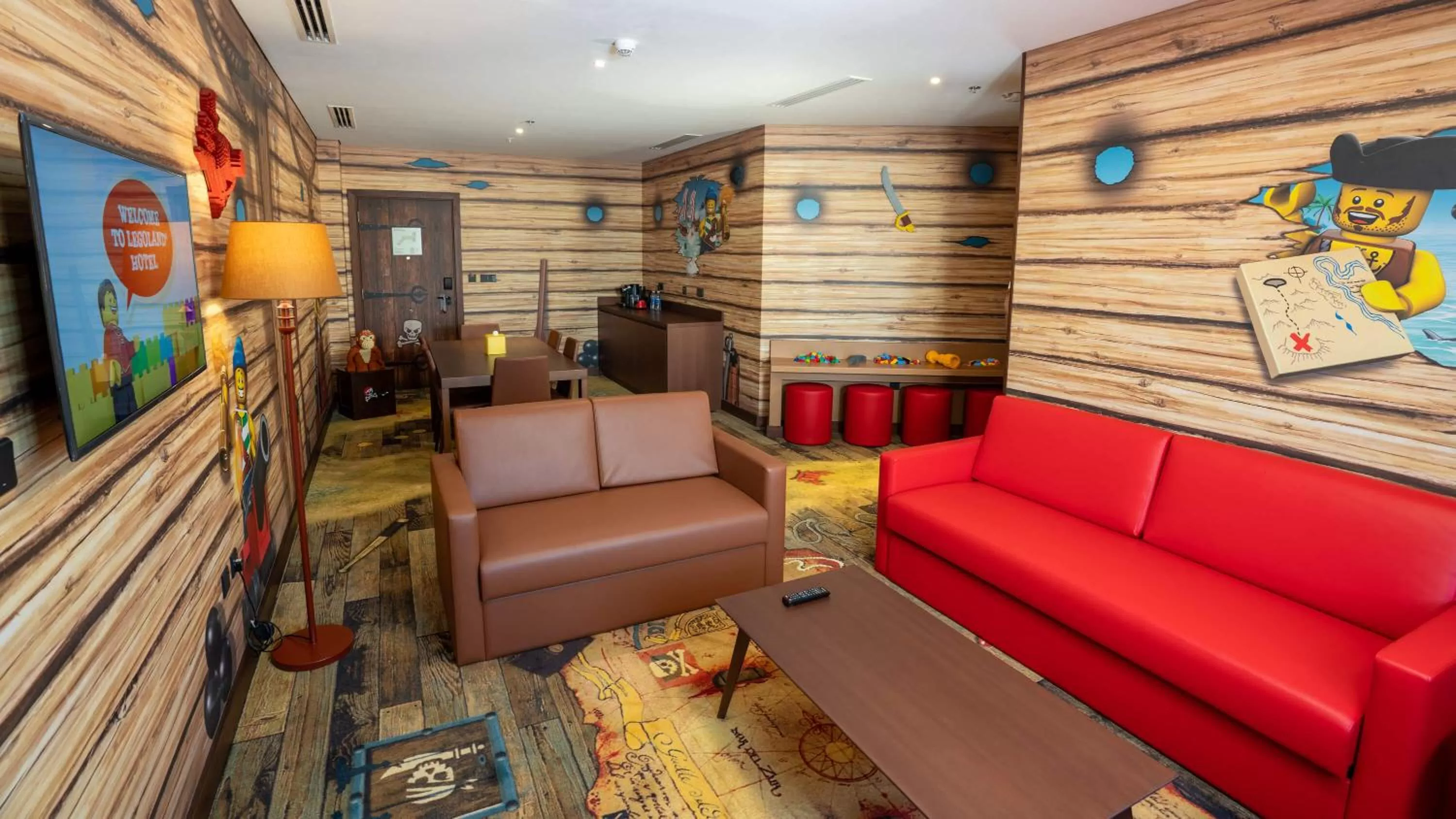 Living room in LEGOLAND Hotel Dubai