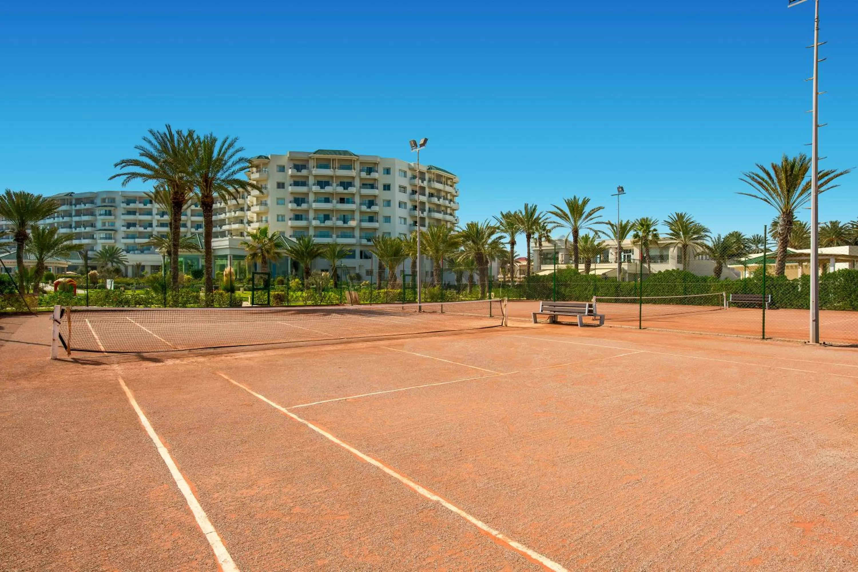 Tennis court in Iberostar Selection Royal El Mansour