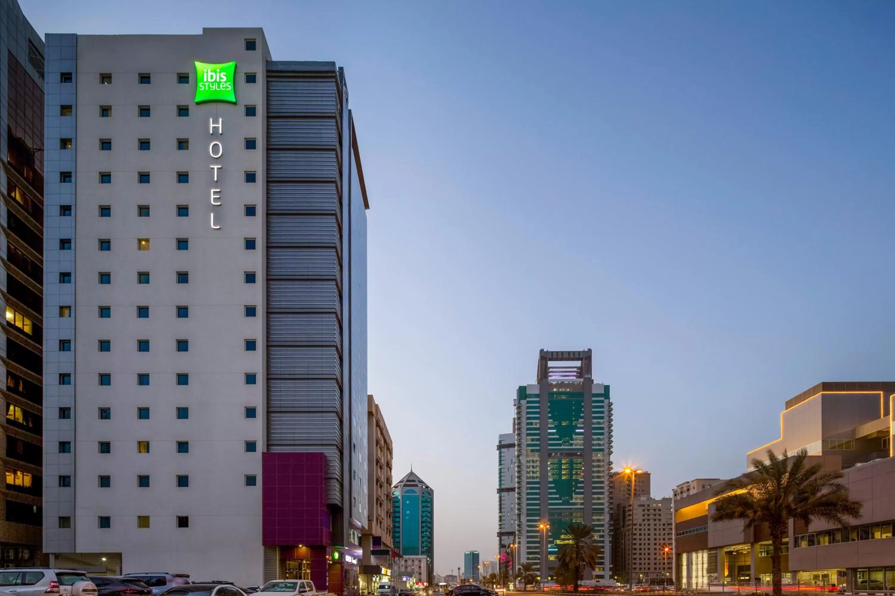 Property building in ibis Styles Sharjah