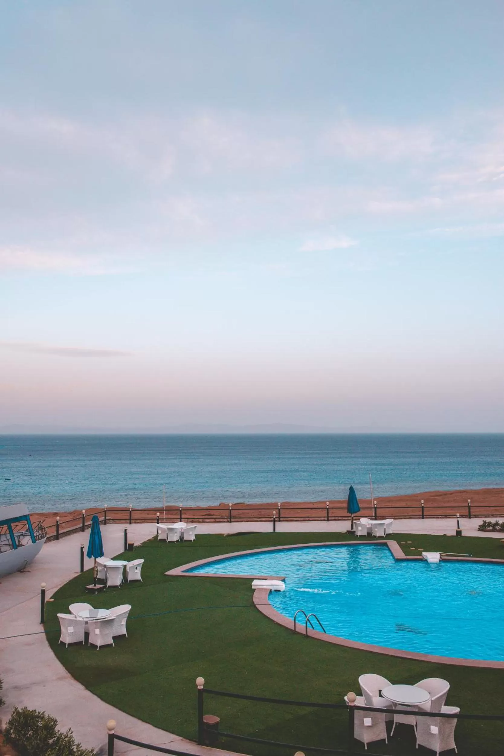 Pool view in Seaview Panorama Hotel
