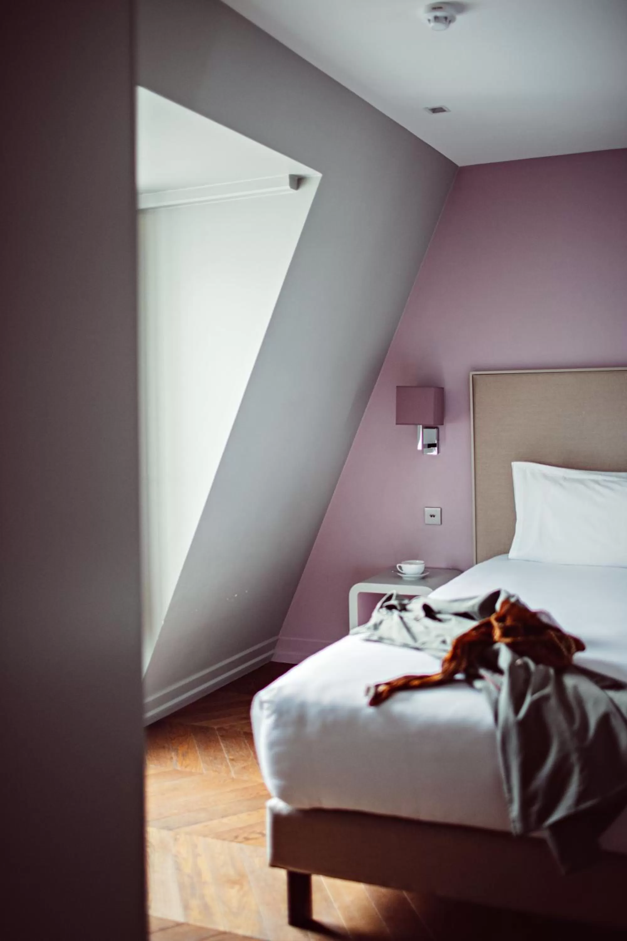 Bed in Monsieur Cadet Hotel & Spa