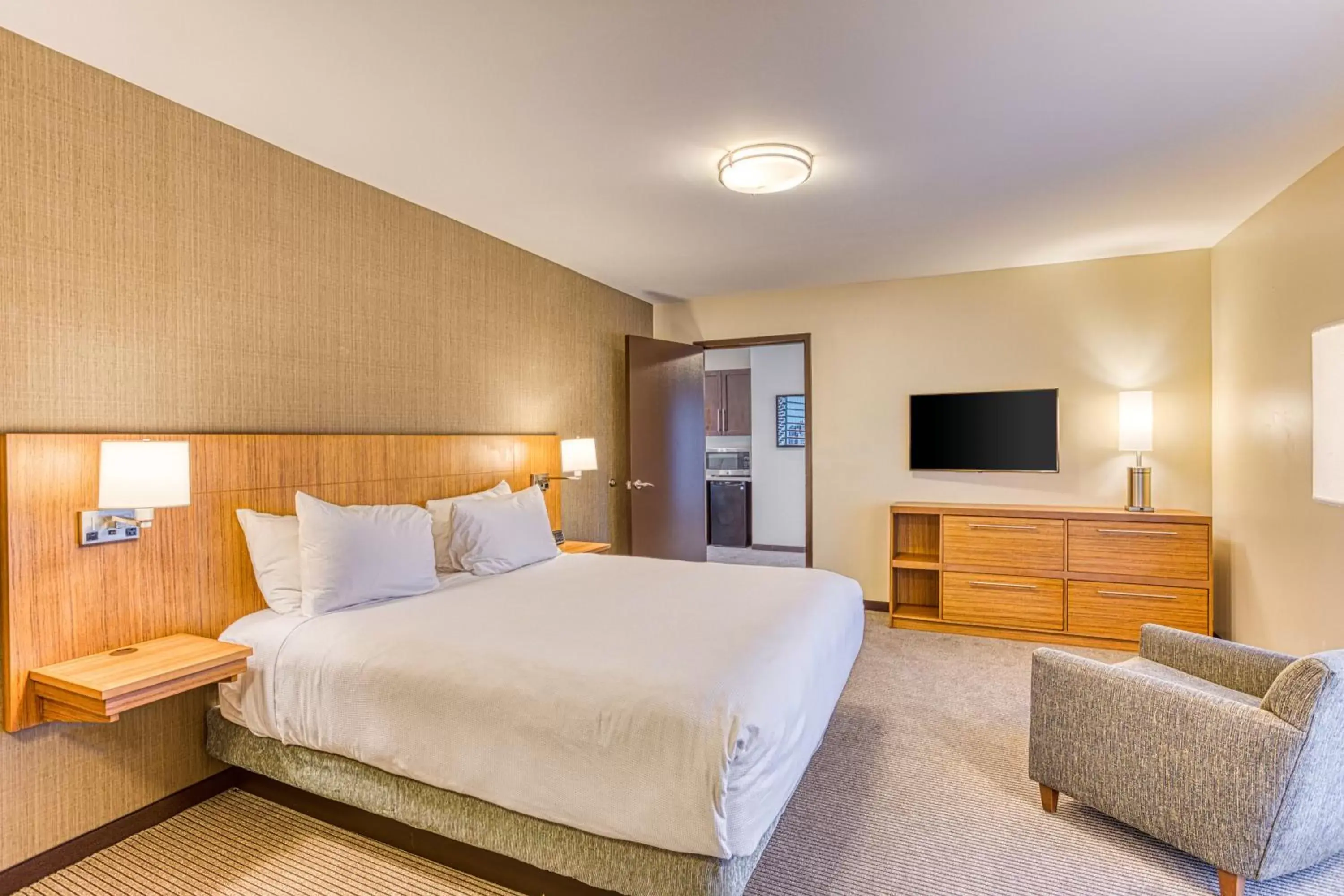 One-Bedroom King Suite with Sofa Bed in Hyatt Place Greensboro Downtown One-Bedroom King Suite with Sofa Bed in Hyatt Place Greensboro Downtown