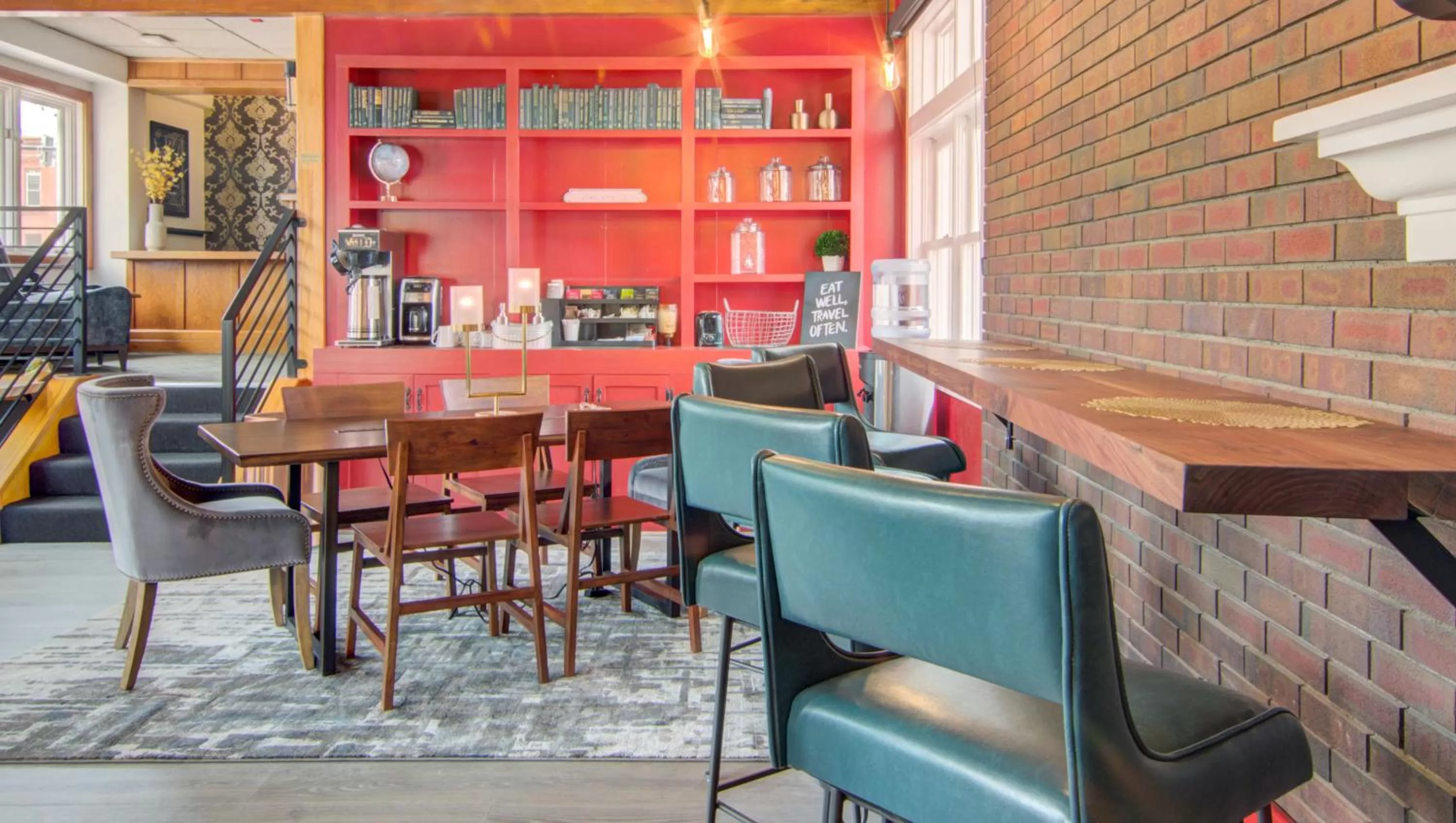 Lobby or reception in The Bristol Hotel