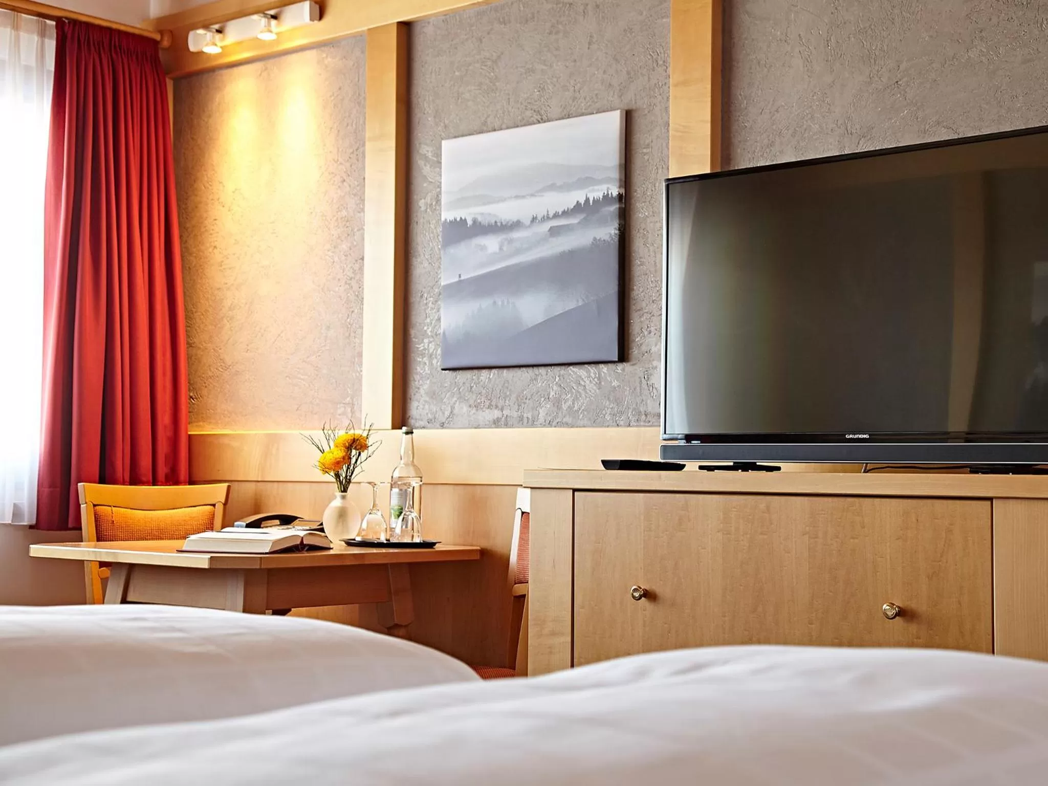 Photo of the whole room, Bed in Hotel Die Krone - Immenstadt-Stein