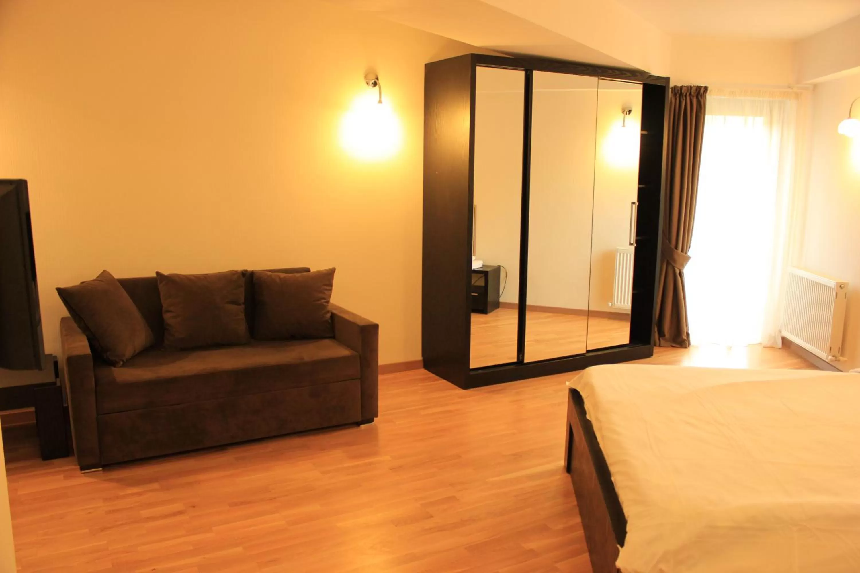 Property building, Seating Area in Apartments in New Gudauri