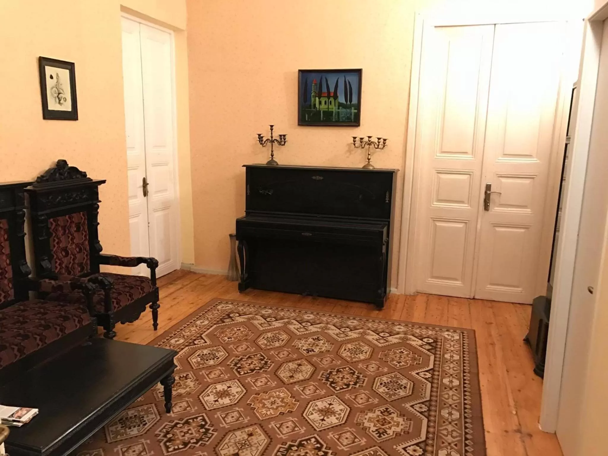 Property building, TV/Entertainment Center in House 1899