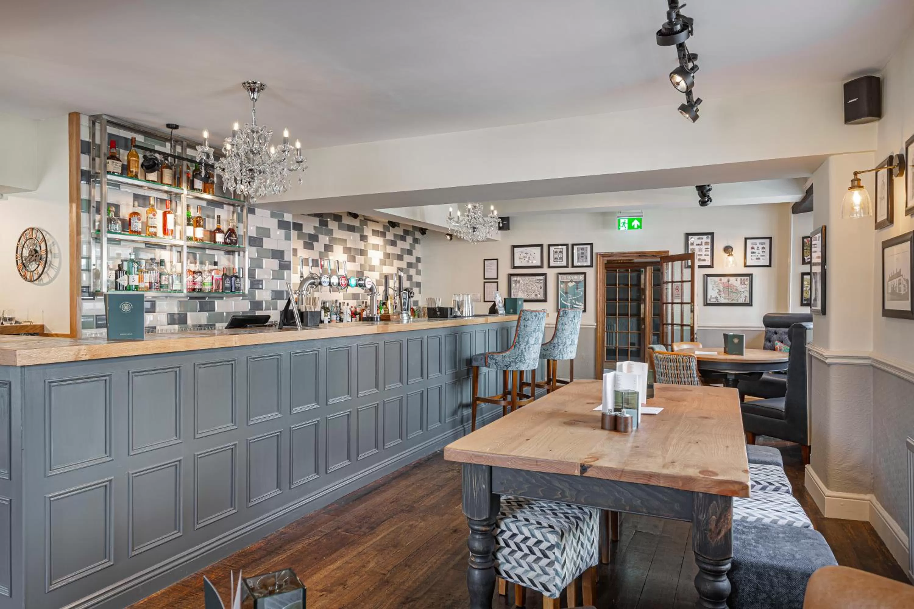 Lounge or bar in The Crown Hotel, Boroughbridge, North Yorkshire - The Coaching Inn Group