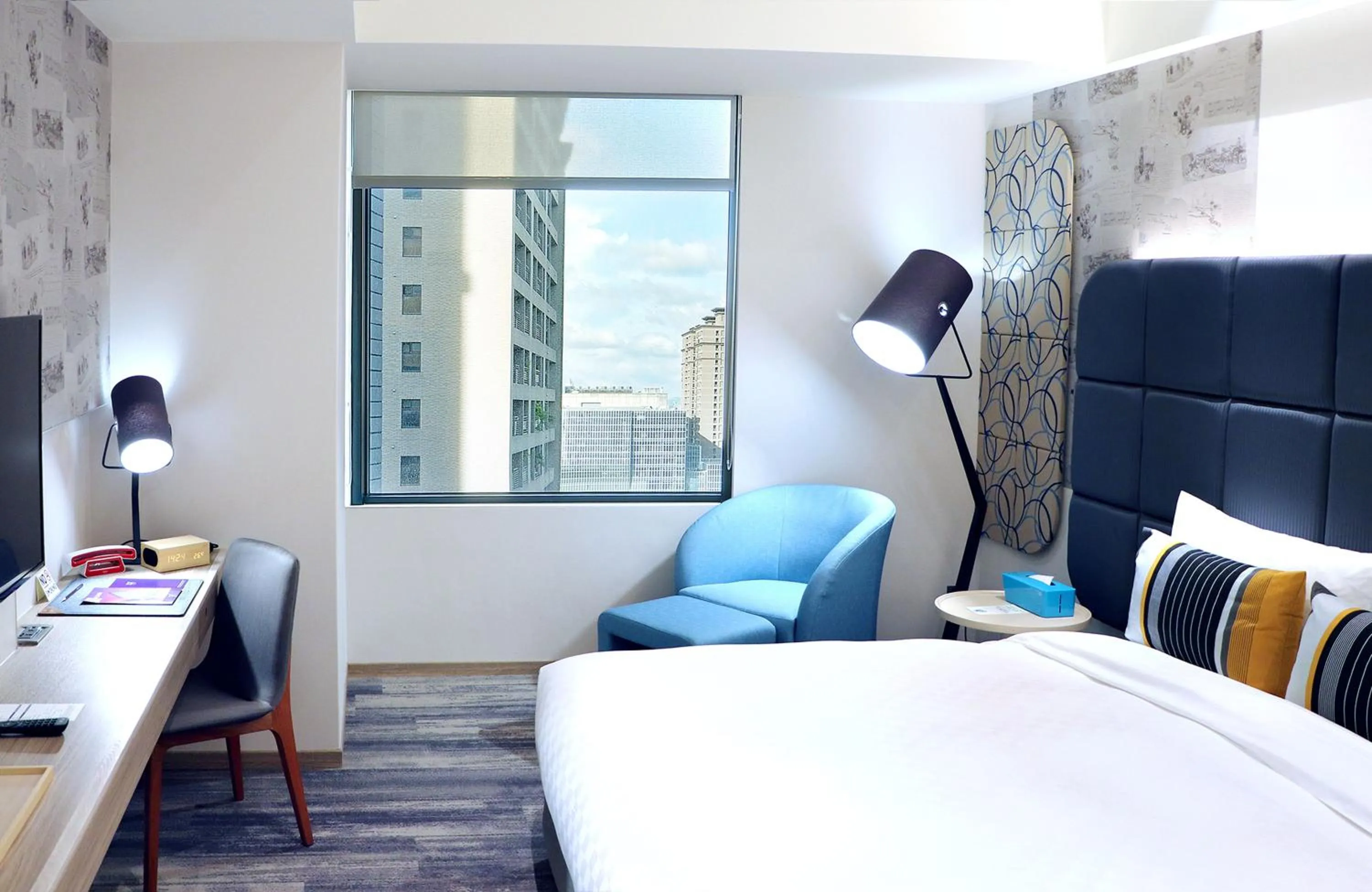 Seating area, Bed in HOTEL CHAM CHAM - Taipei