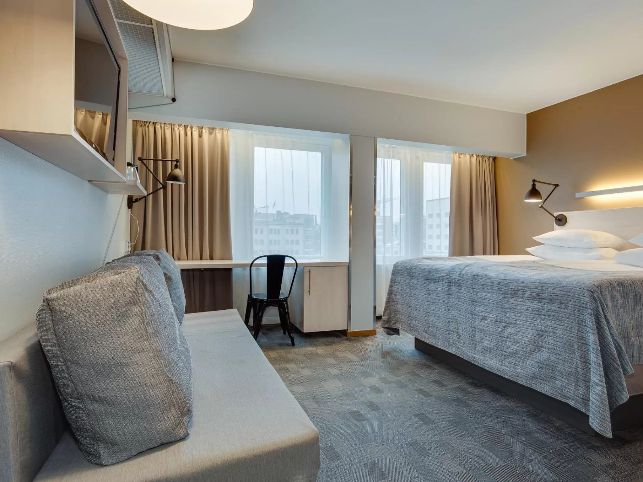 Bedroom, Bed in Original Sokos Hotel Vaakuna Vaasa