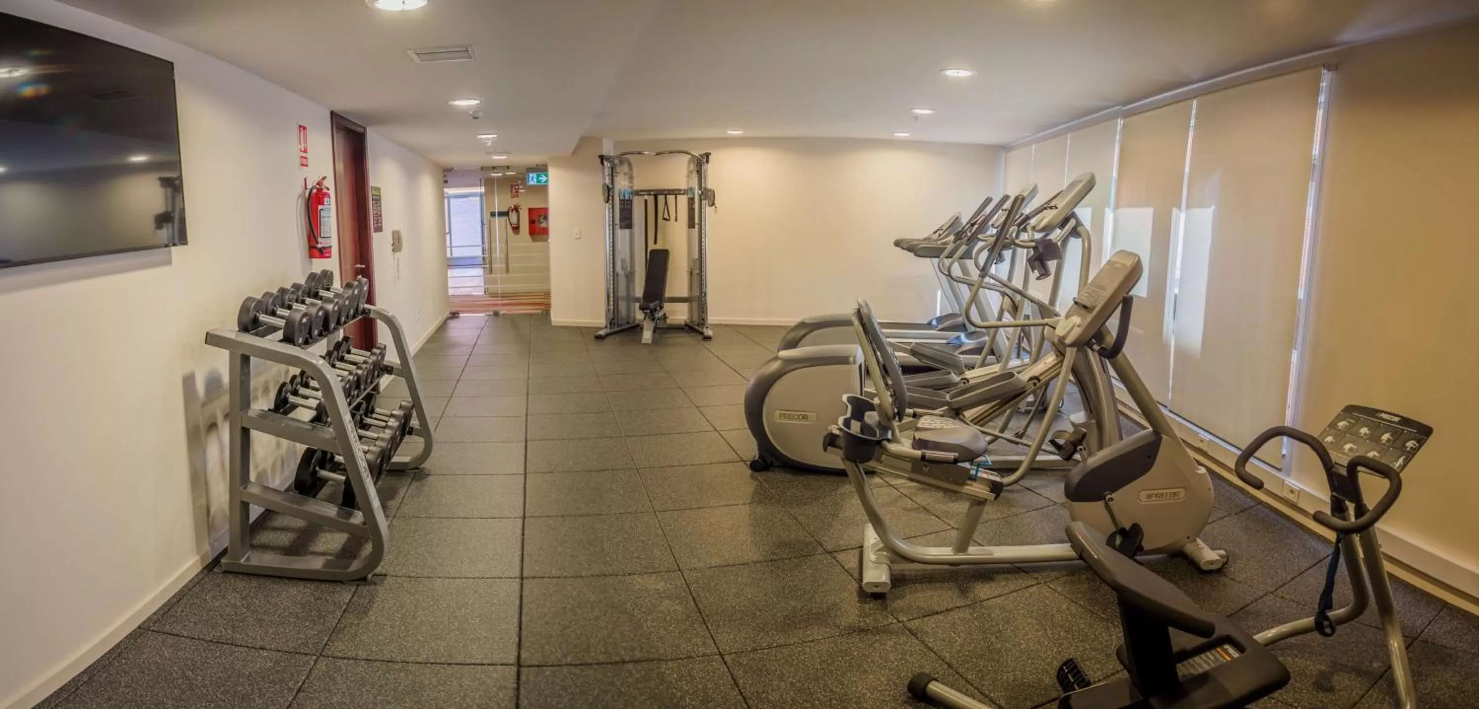 Fitness centre/facilities in Hilton Garden Inn Montevideo