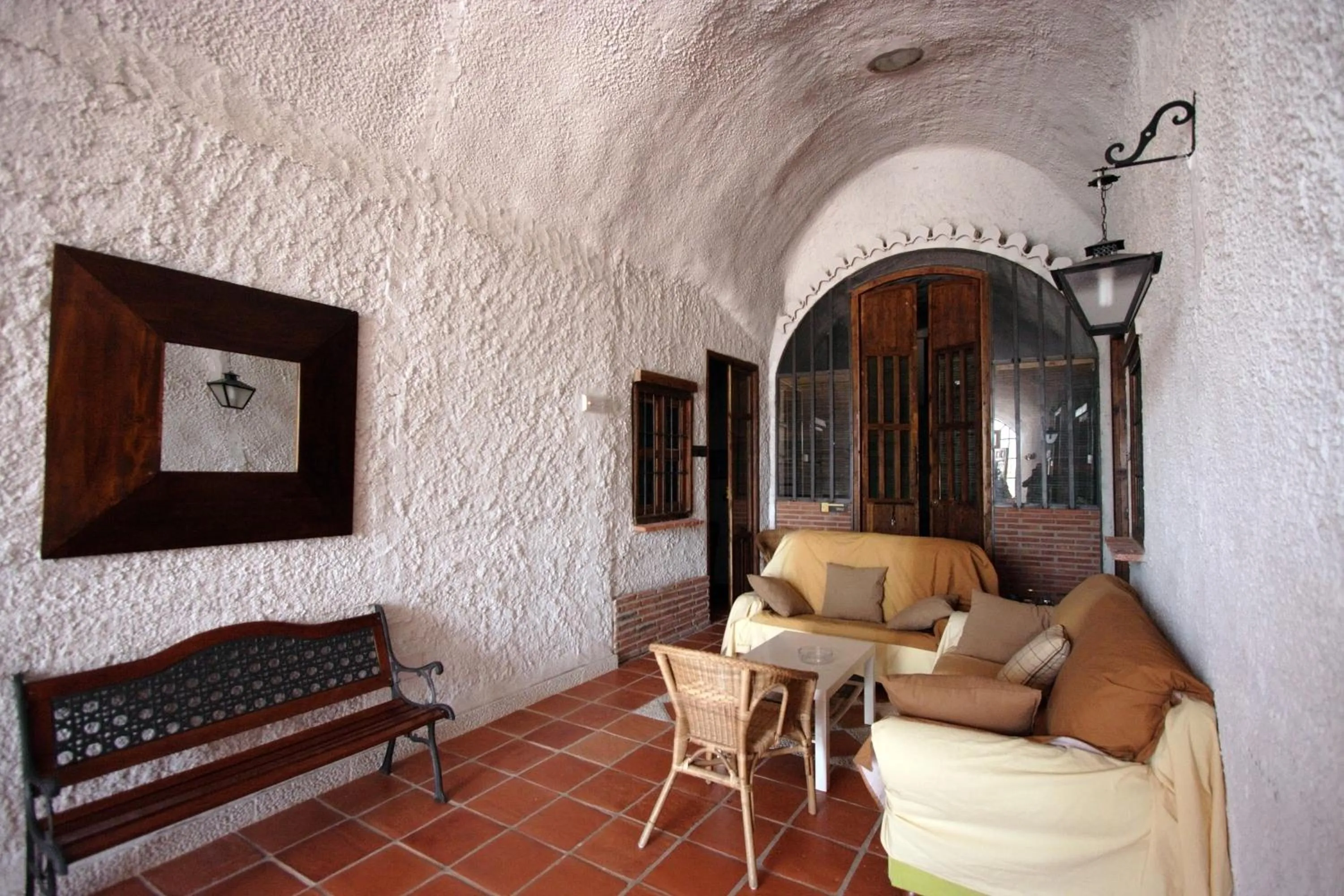 Living room in Casas Cueva y Cortijo La Tala en Guadix