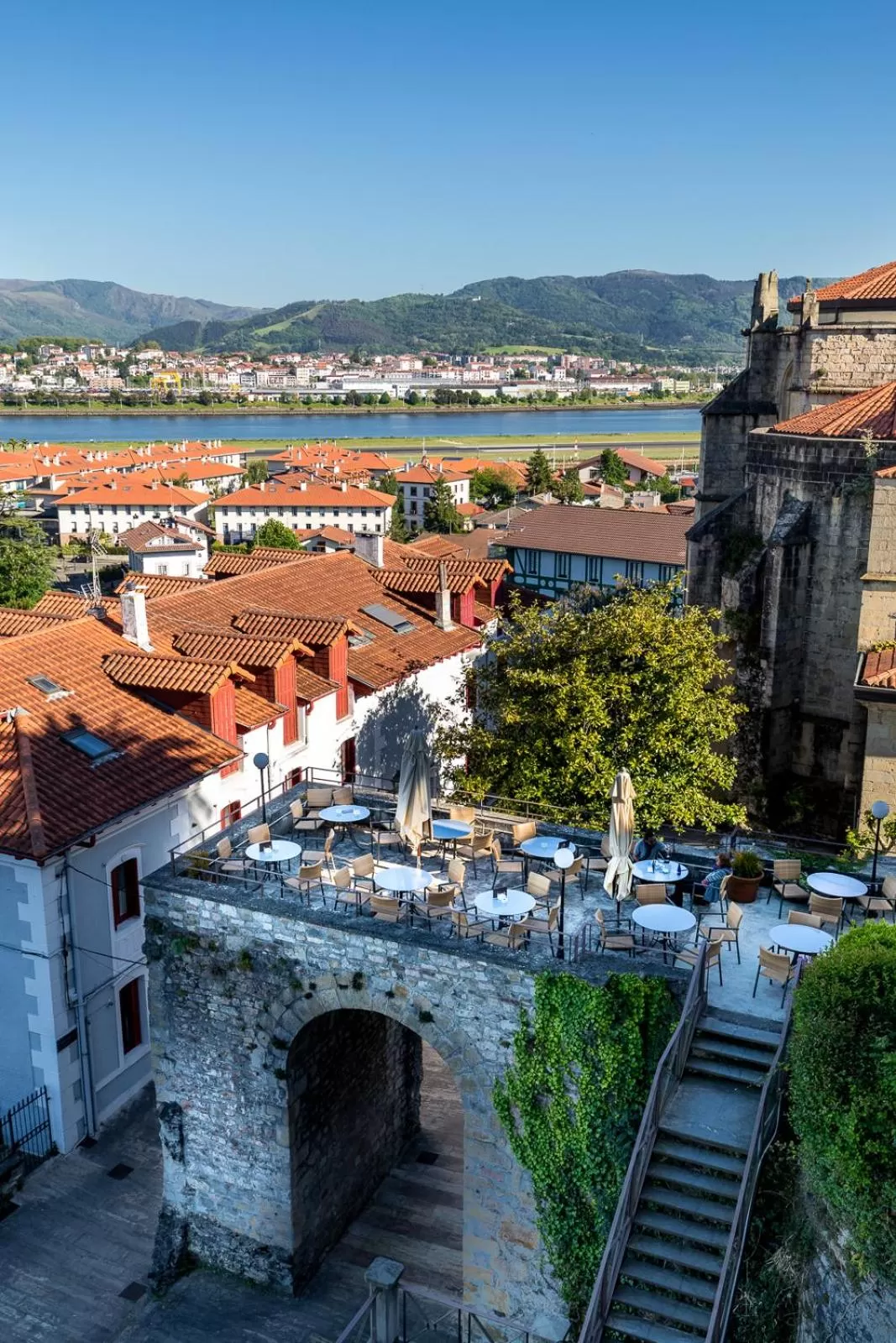 City view in Parador de Hondarribia