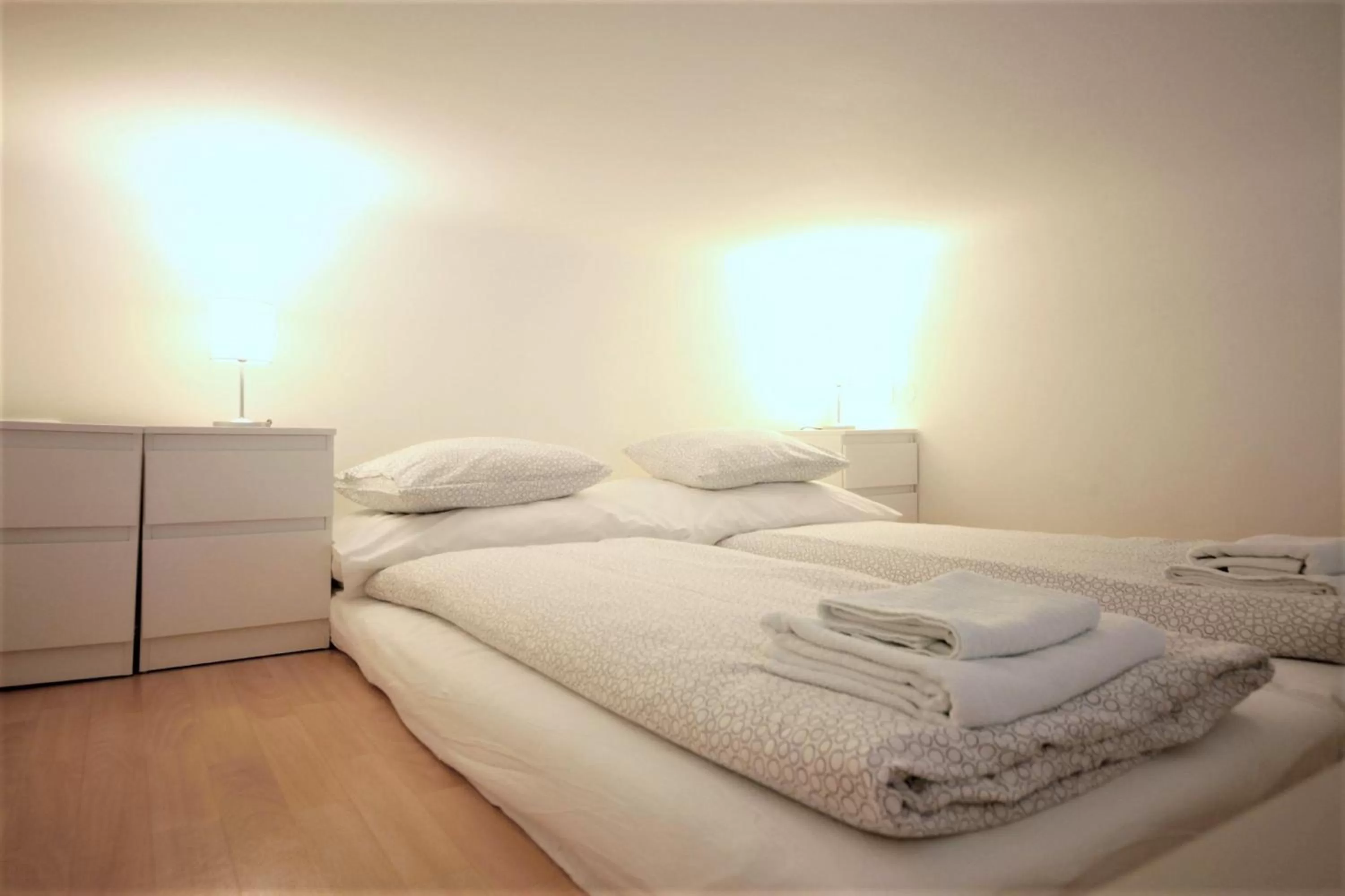 Bed in City Castle Aparthotel