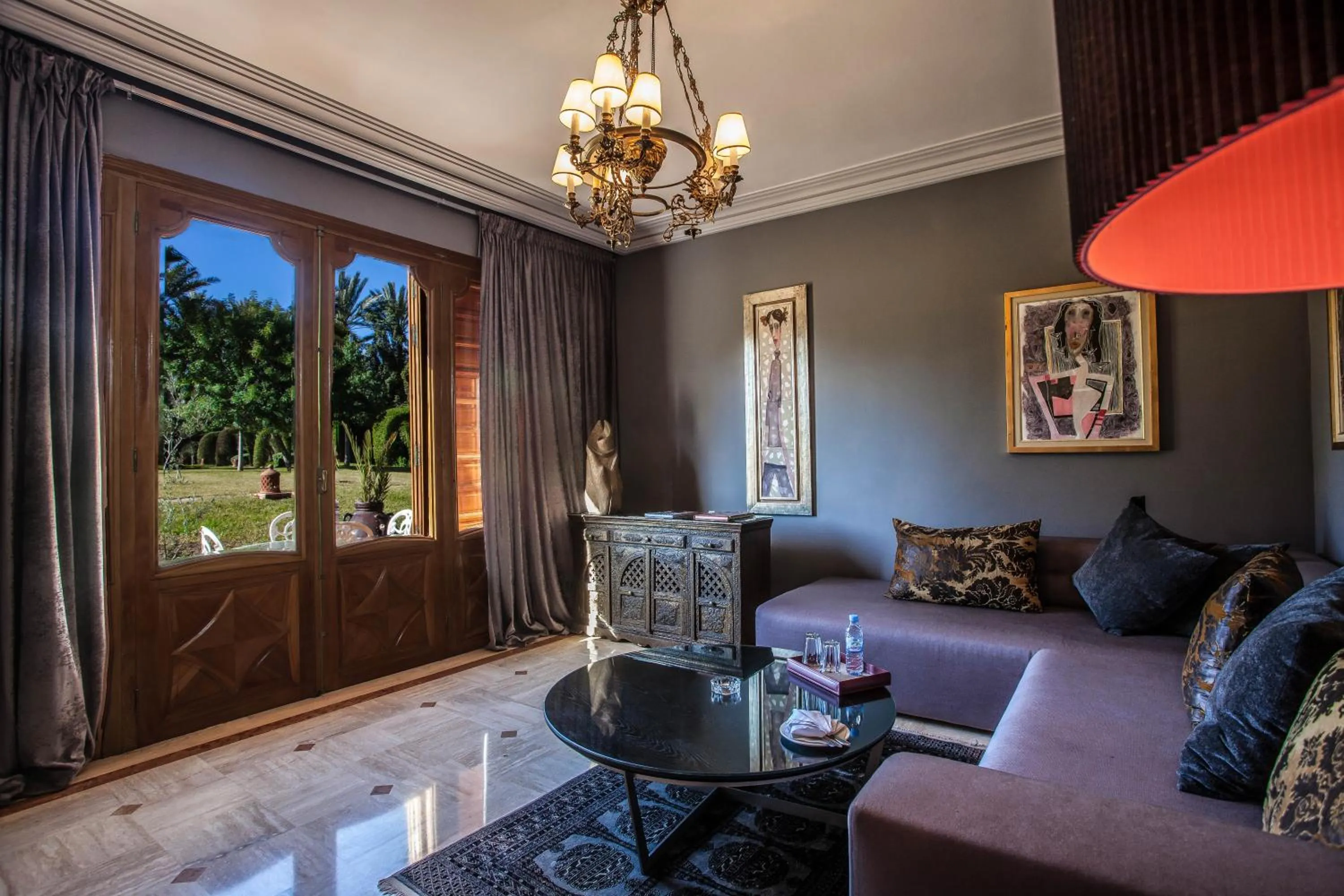 Living room in Palais Mehdi