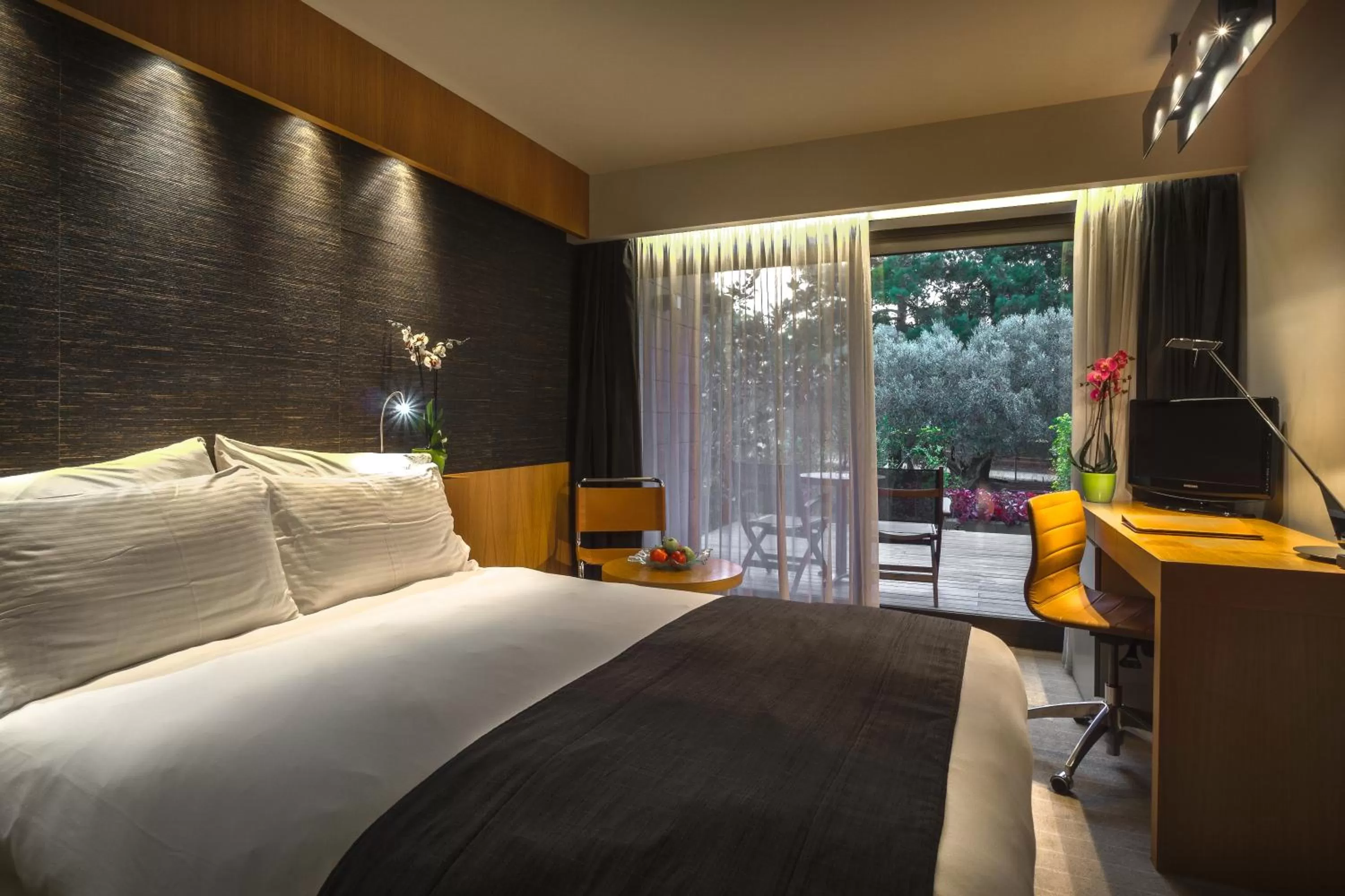 Photo of the whole room, Bed in Alexander Beach Hotel & Spa