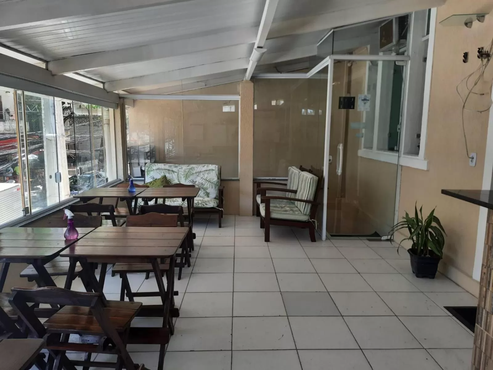 Balcony/Terrace, Restaurant/Places to Eat in Pousada Corais da Barra