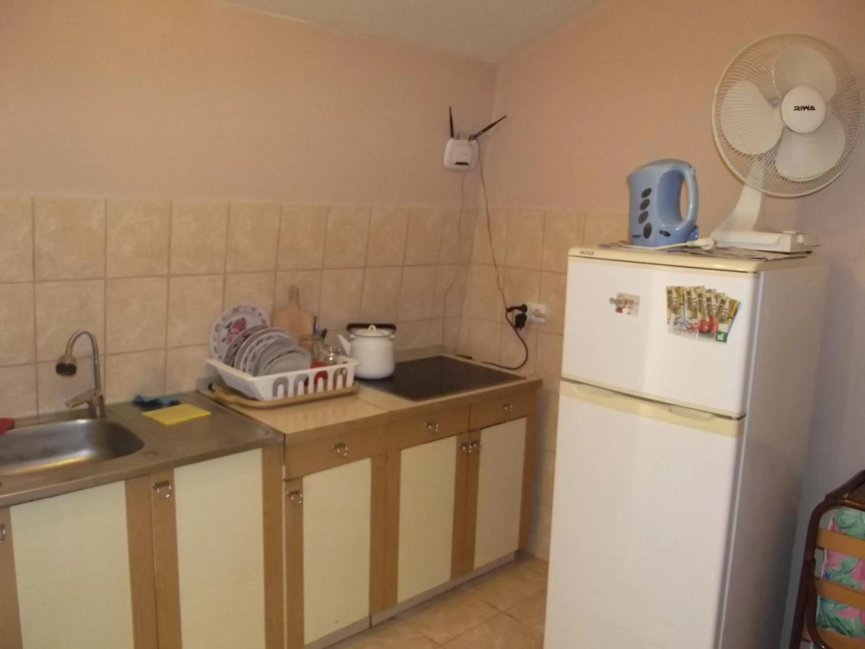 Kitchen or kitchenette in Nakvynė Rokiškyje
