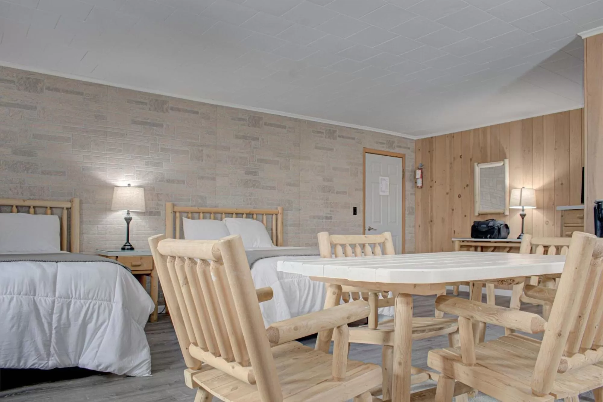 Bedroom in North Creek Lodge at Gore Mountain