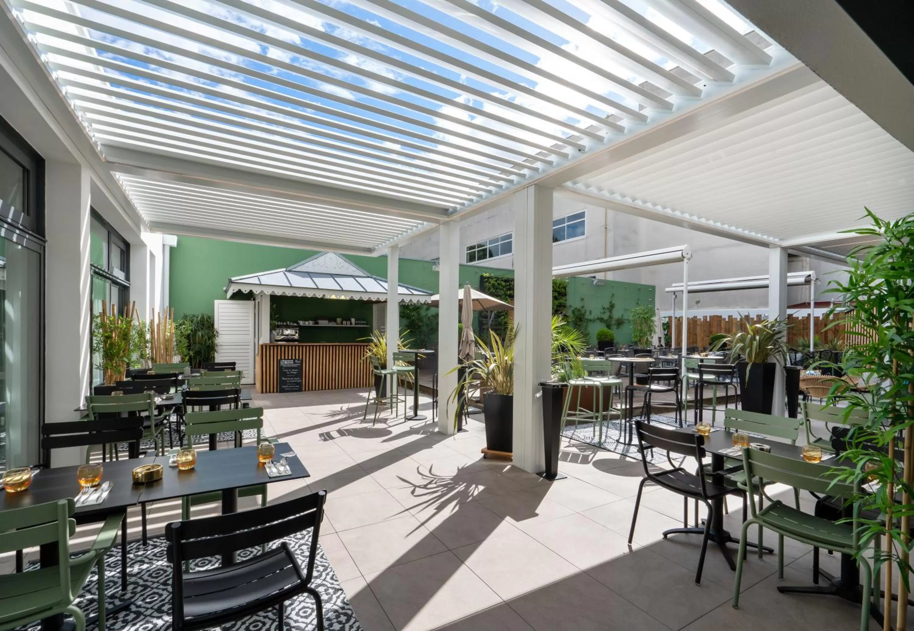 Patio in Mercure La Roche Sur Yon