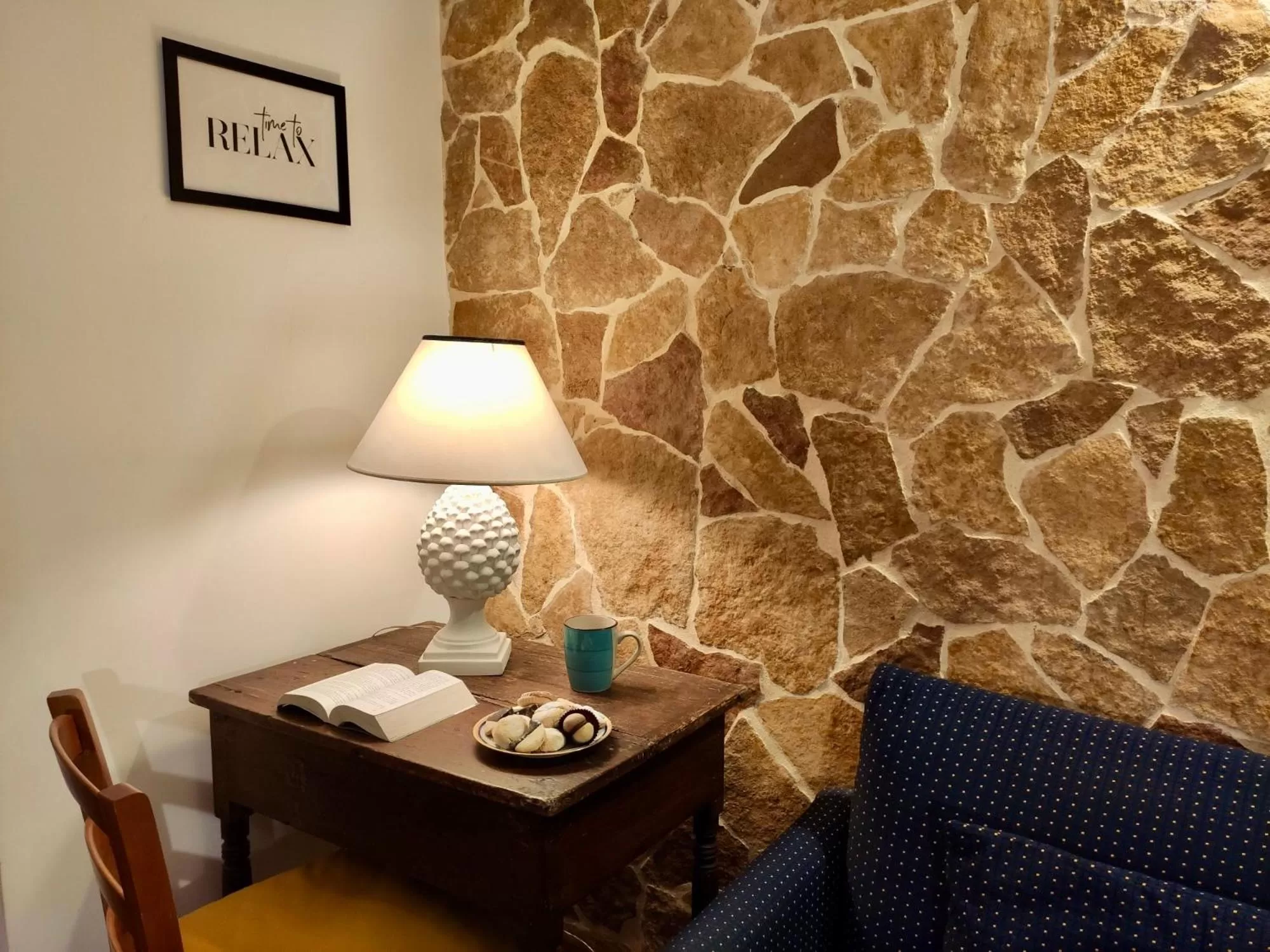 Living room in Villa delle Palme