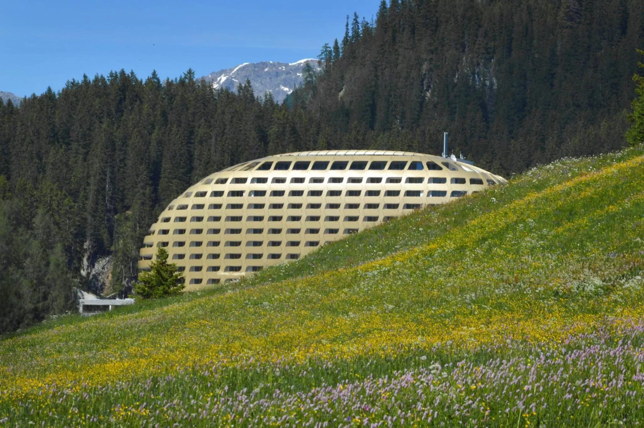 Property building in AlpenGold Hotel Davos