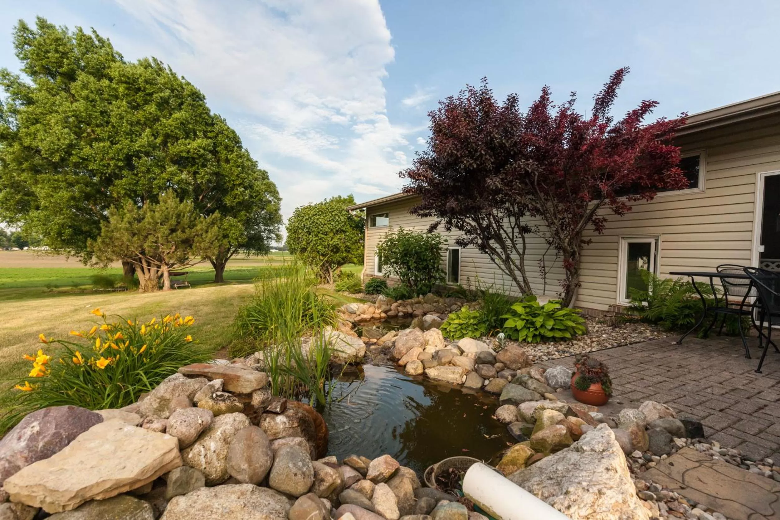 Garden in Scottish Bed & Breakfast