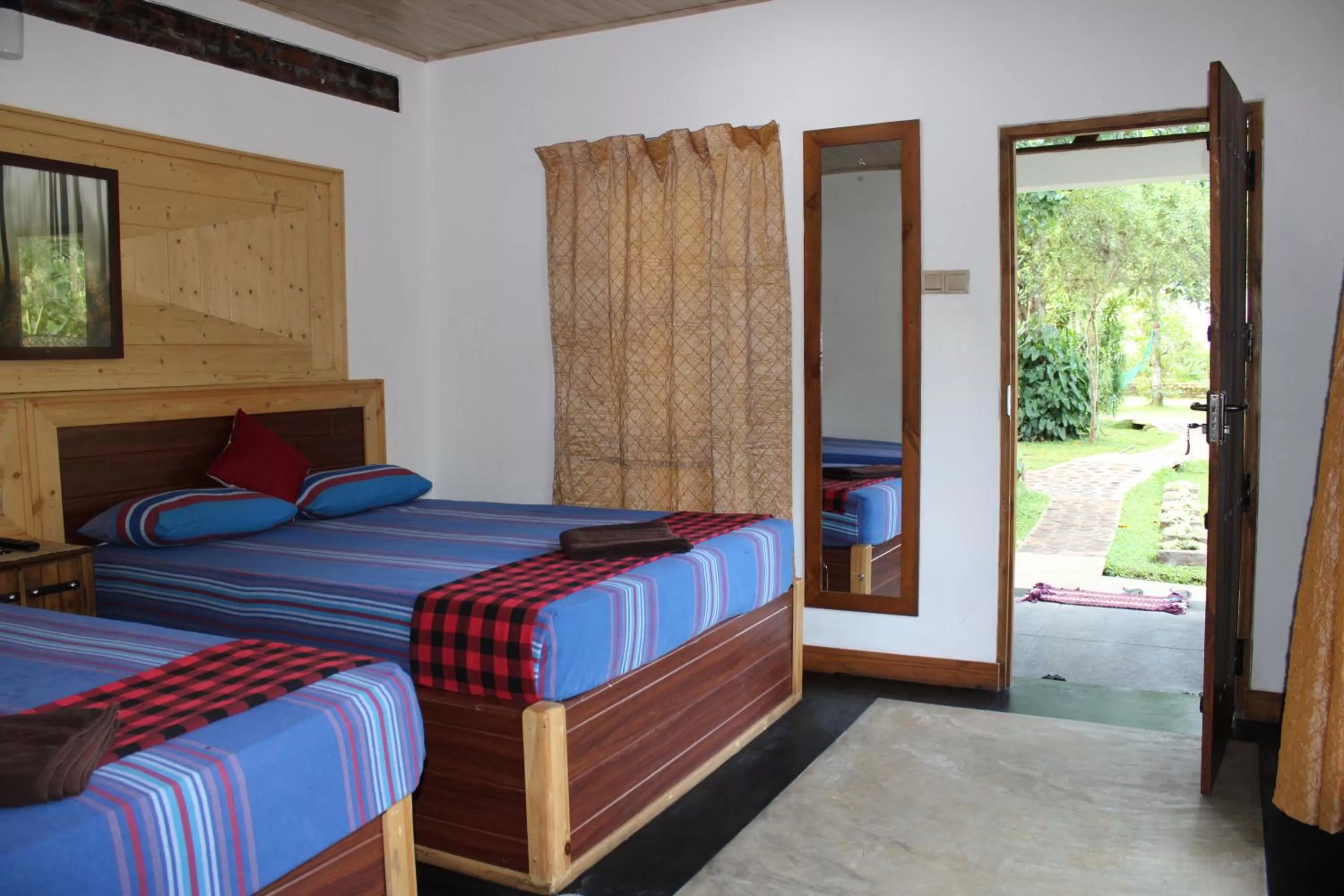 Bed in Green Cottage