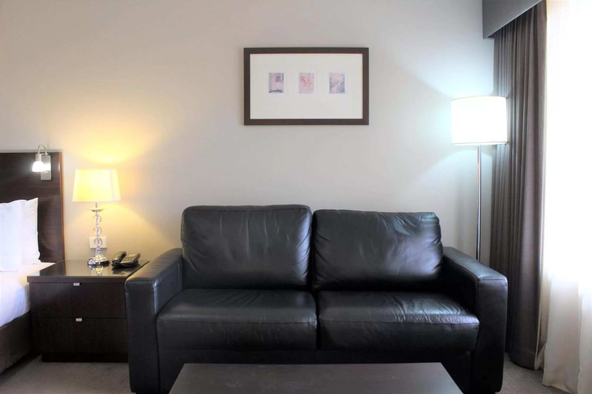 Living room in Carlyle Suites & Apartments