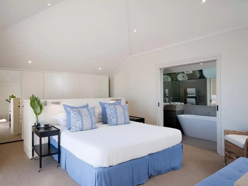 Bed in Amarna Luxury Beach Resort