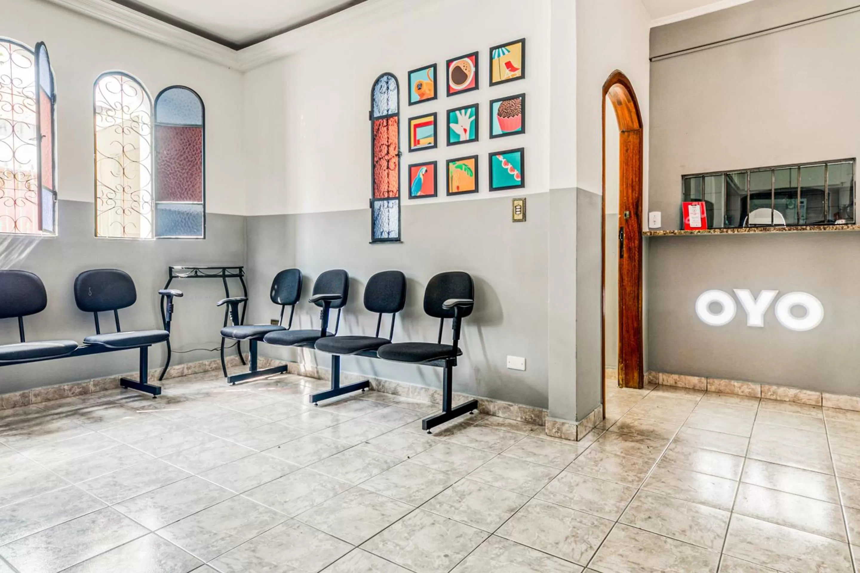 Lobby or reception in Hotel Park Leste, São Paulo