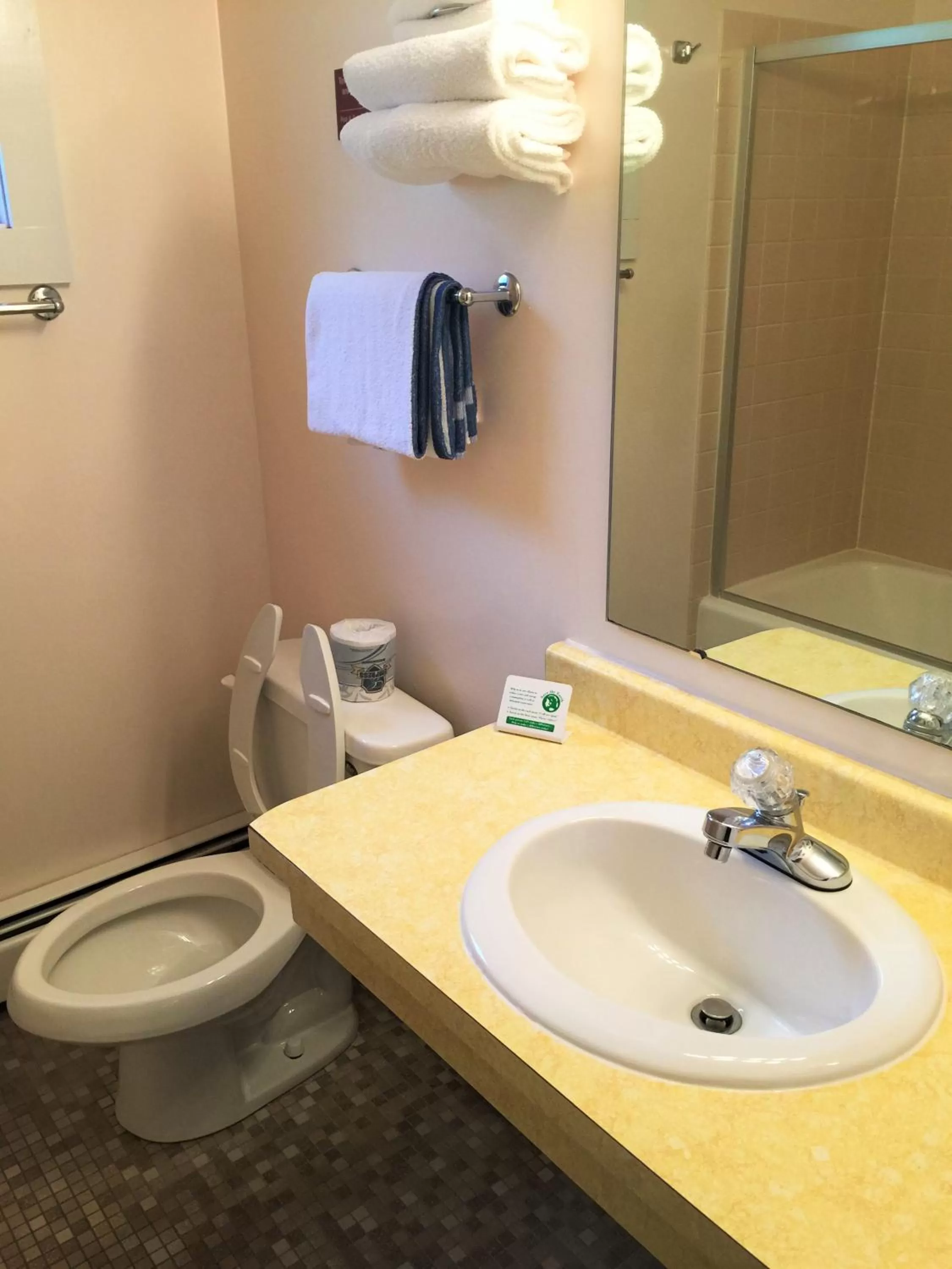 Bathroom in Cedar Motor Inn