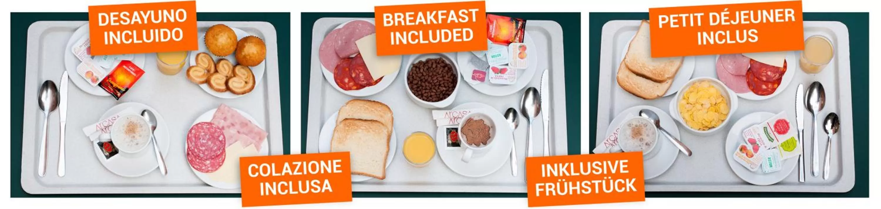 Breakfast in Barcelona Pere Tarrés Youth Hostel