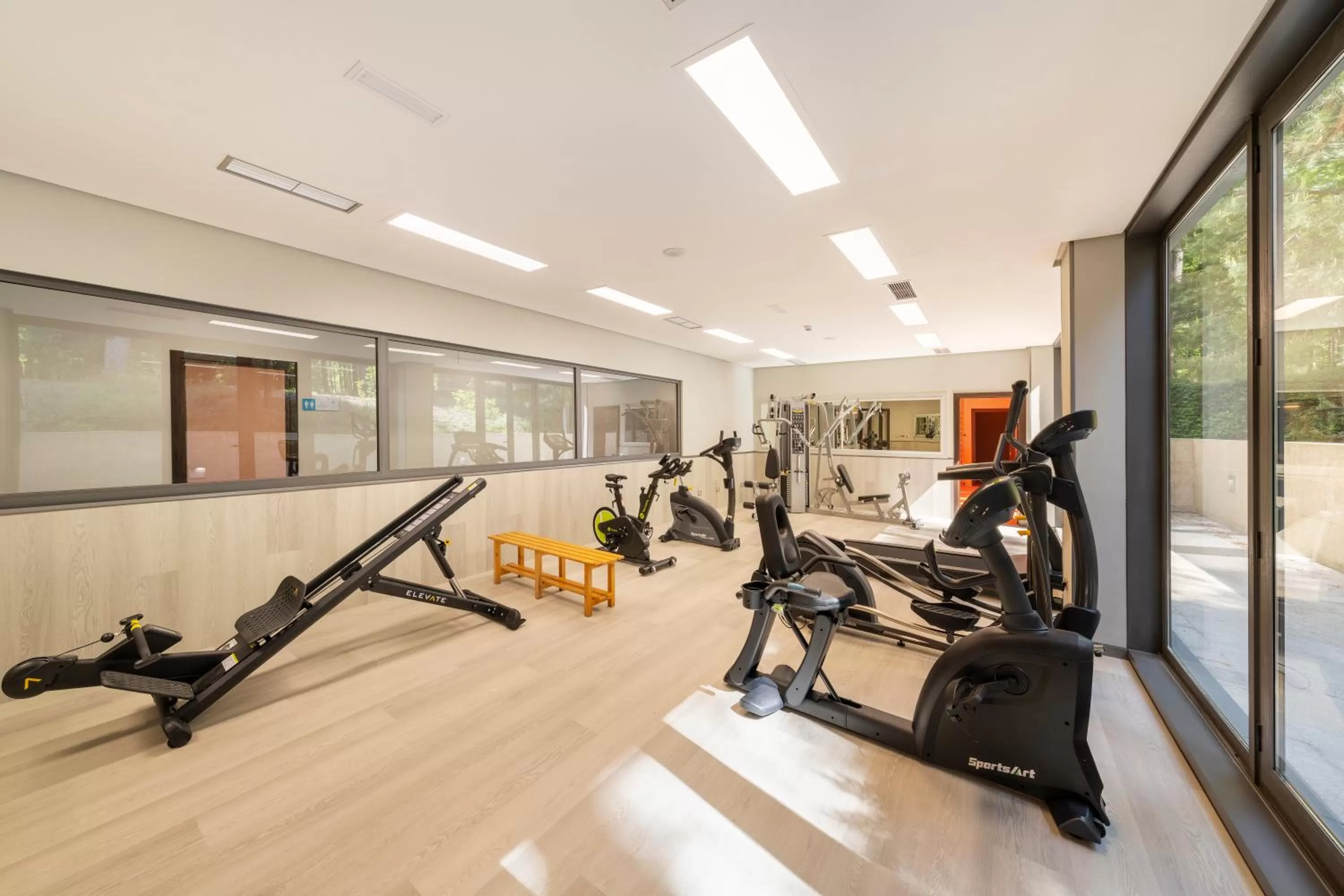 Fitness centre/facilities in Iberik Gran Balneario de Guitiriz