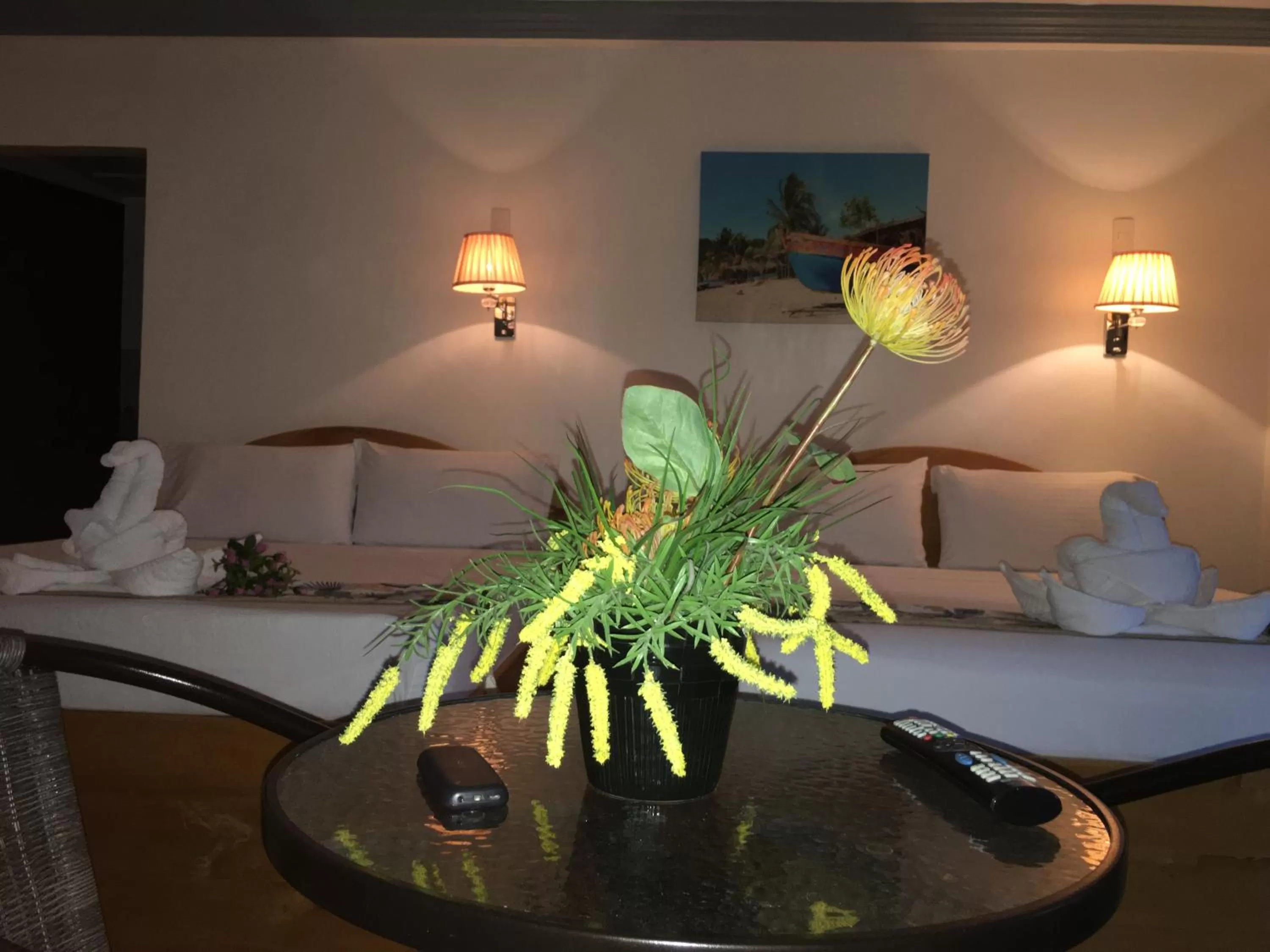 Bed in Aloha Seaside Resort