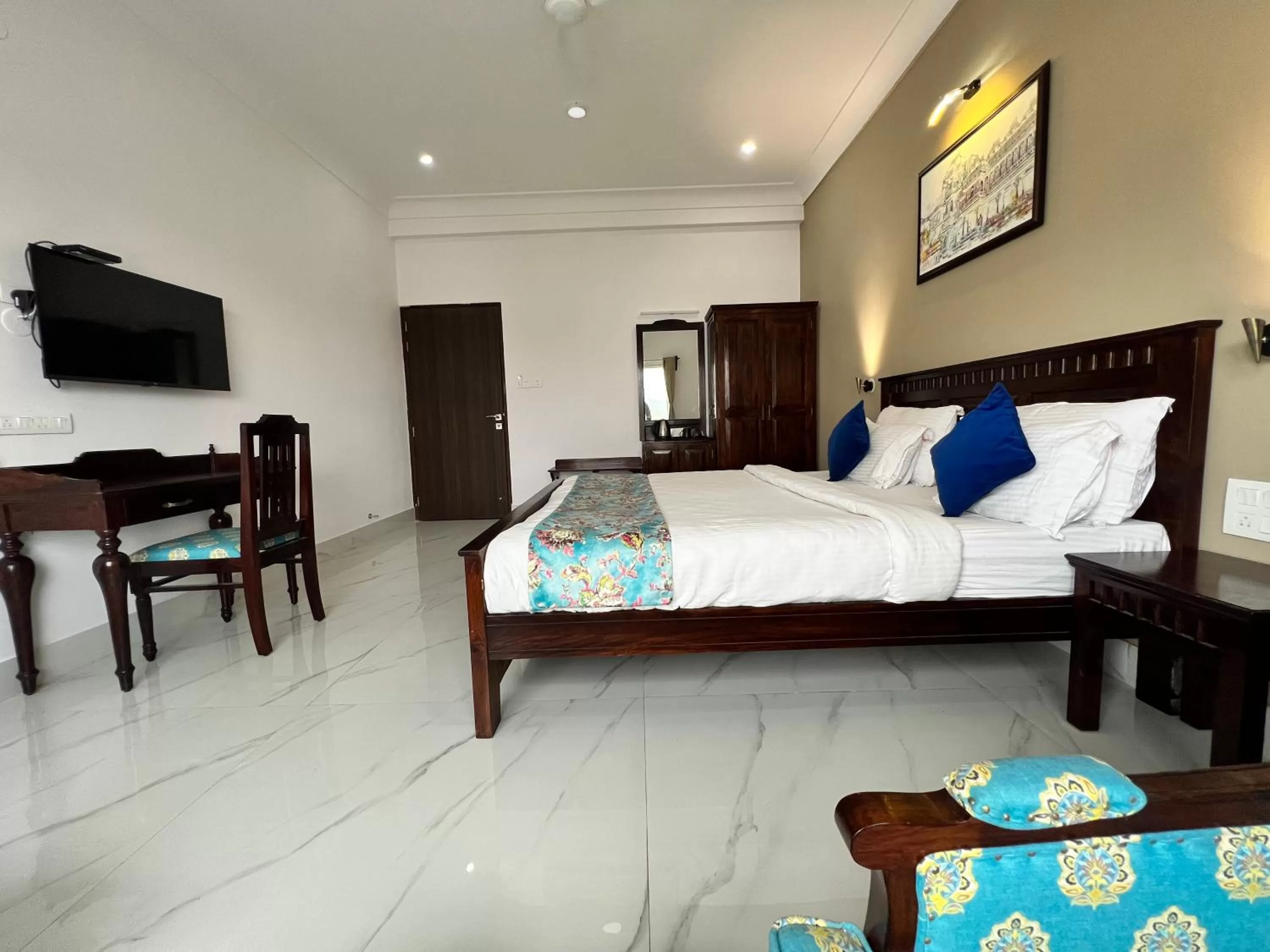 Bedroom in Revaas Lake View Boutique Stay
