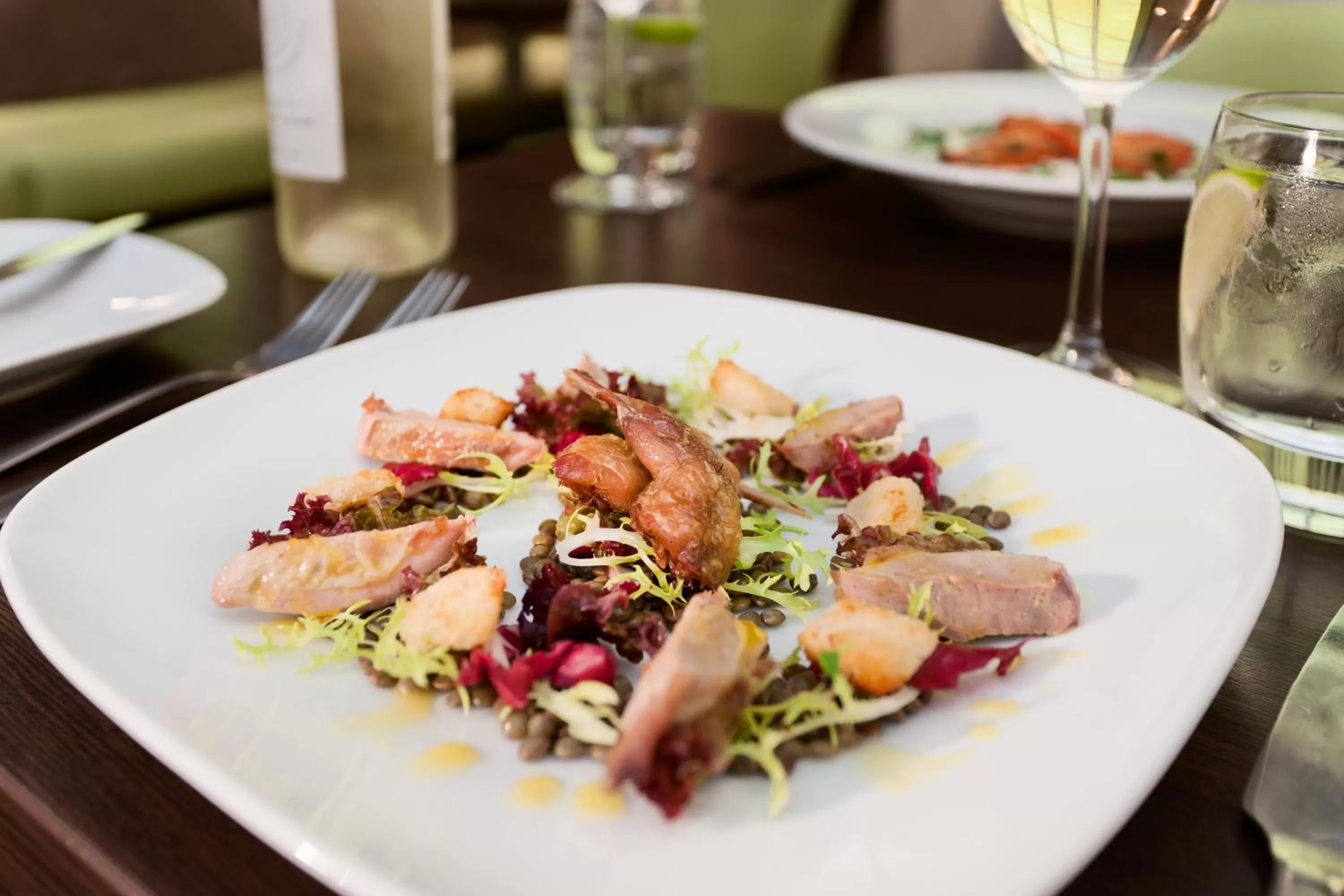 Food close-up in Kirklands Hotel