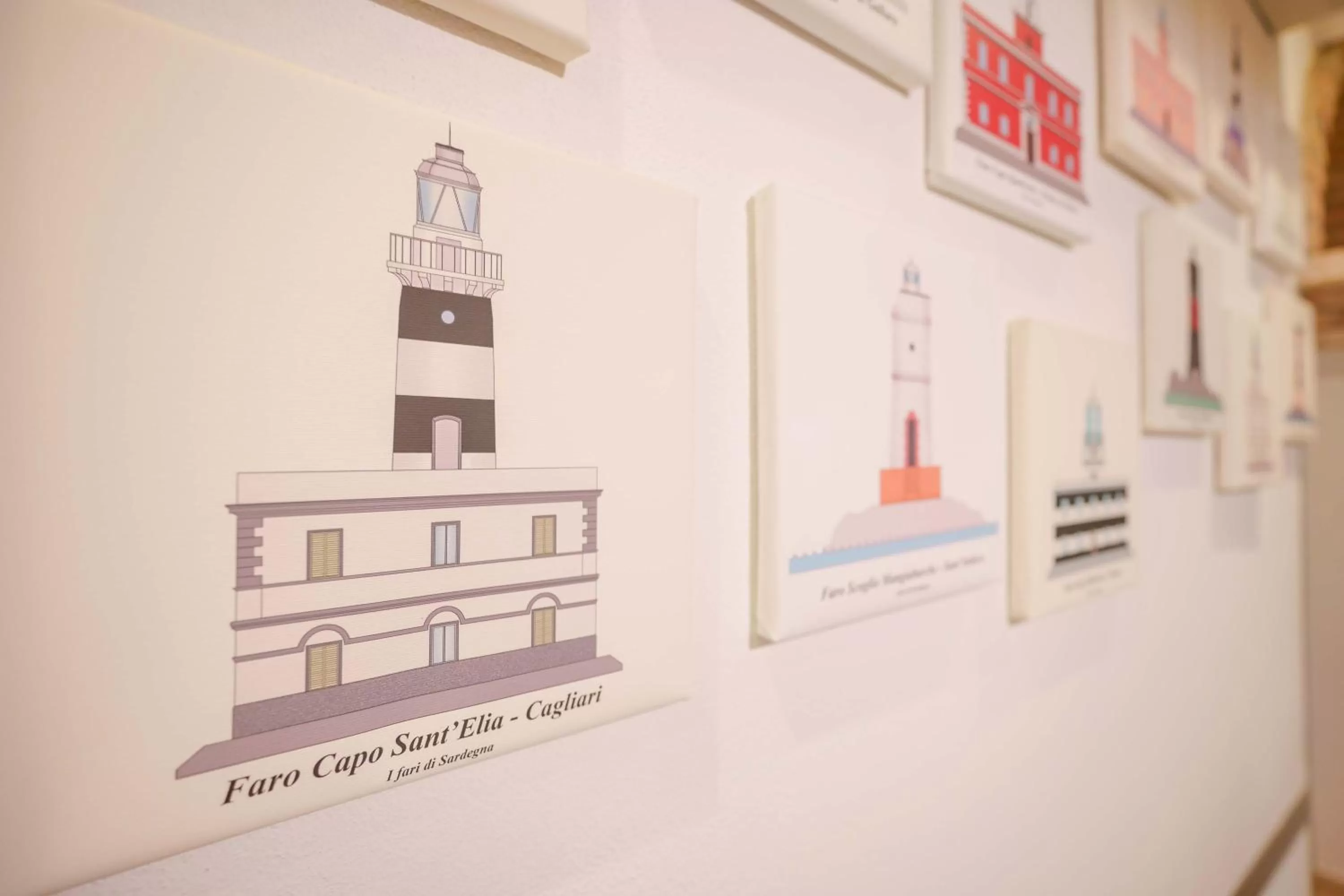 Lobby or reception, Property Logo/Sign in Il Cagliarese B&B